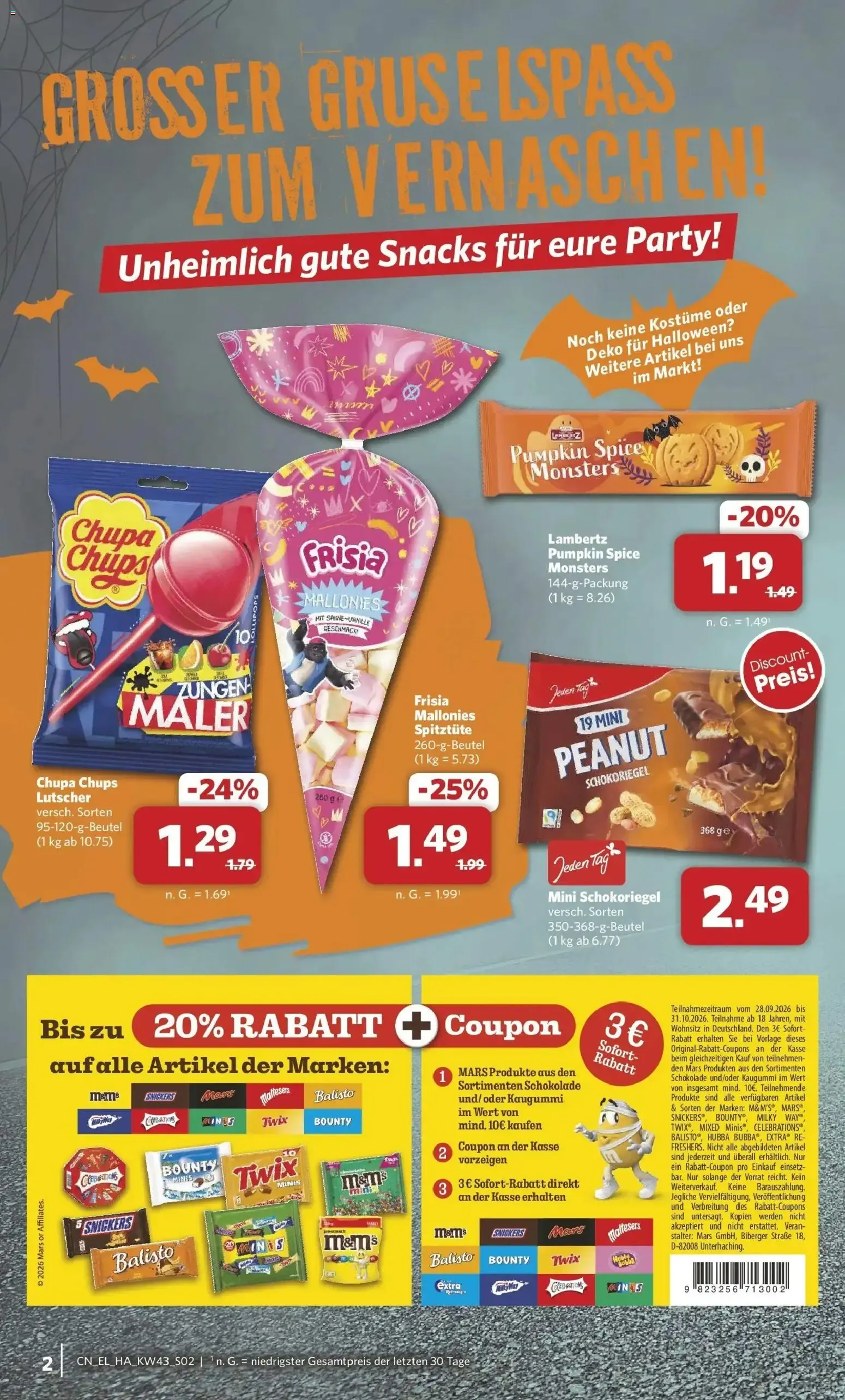 Combi Halloween-Sonderangebote (ab 19.10.2026) zum Blättern von 19. Oktober bis 24. Oktober 2026 - Prospekt seite 2