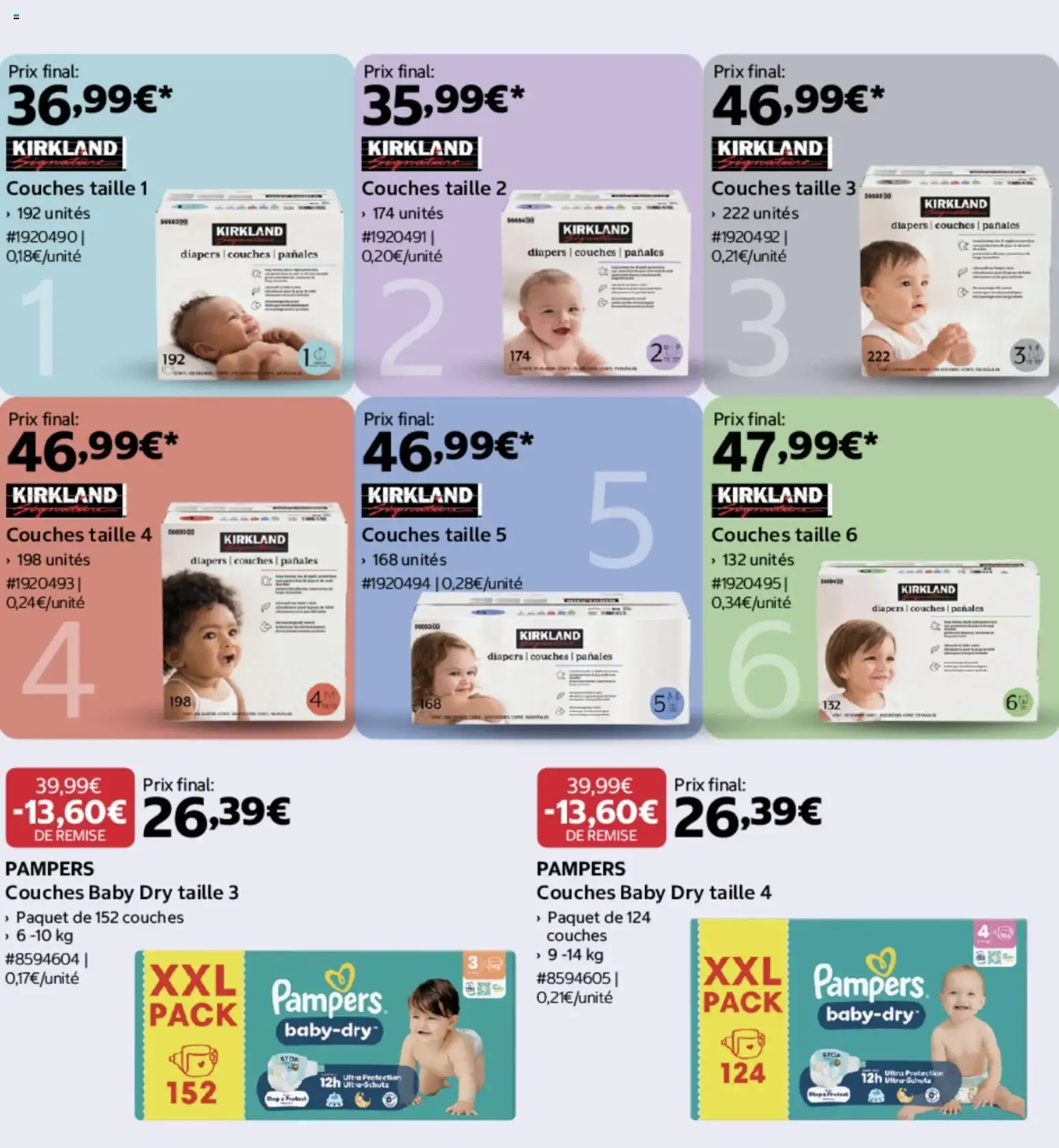 Costco catalogue tout pour votre bébé à partir du 19/08/2026 - promo en ligne du 19 août au 23 août 2026 - Catalogue page 3