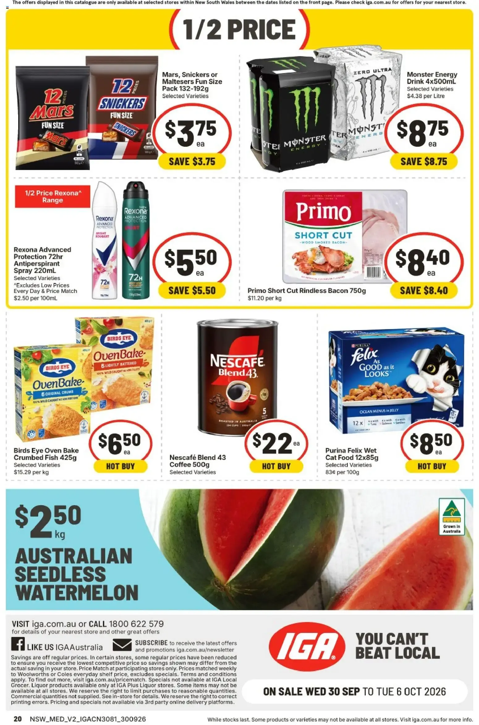 IGA FOOTY FINALS - Catalogue valid from 30 September to 6 October 2026 - page 16
