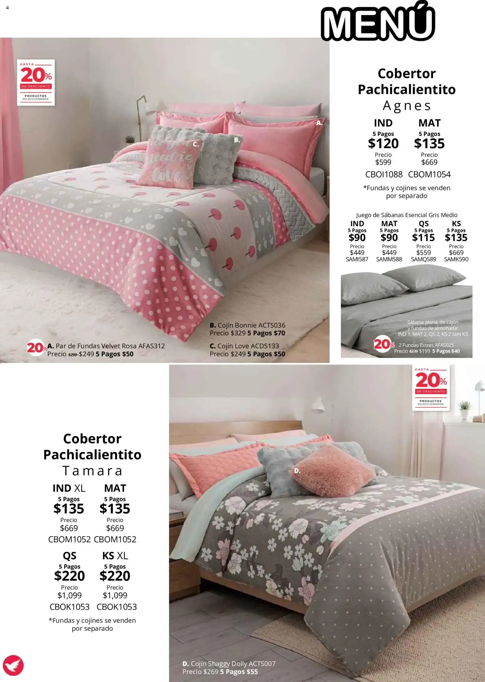 Catálogo de Colchas Concord catálogo Colección Cobertor (01/08/2026 - 31/10/2026) - catálogo en línea 1 de agosto al 31 de octubre 2026 - Pagina 17