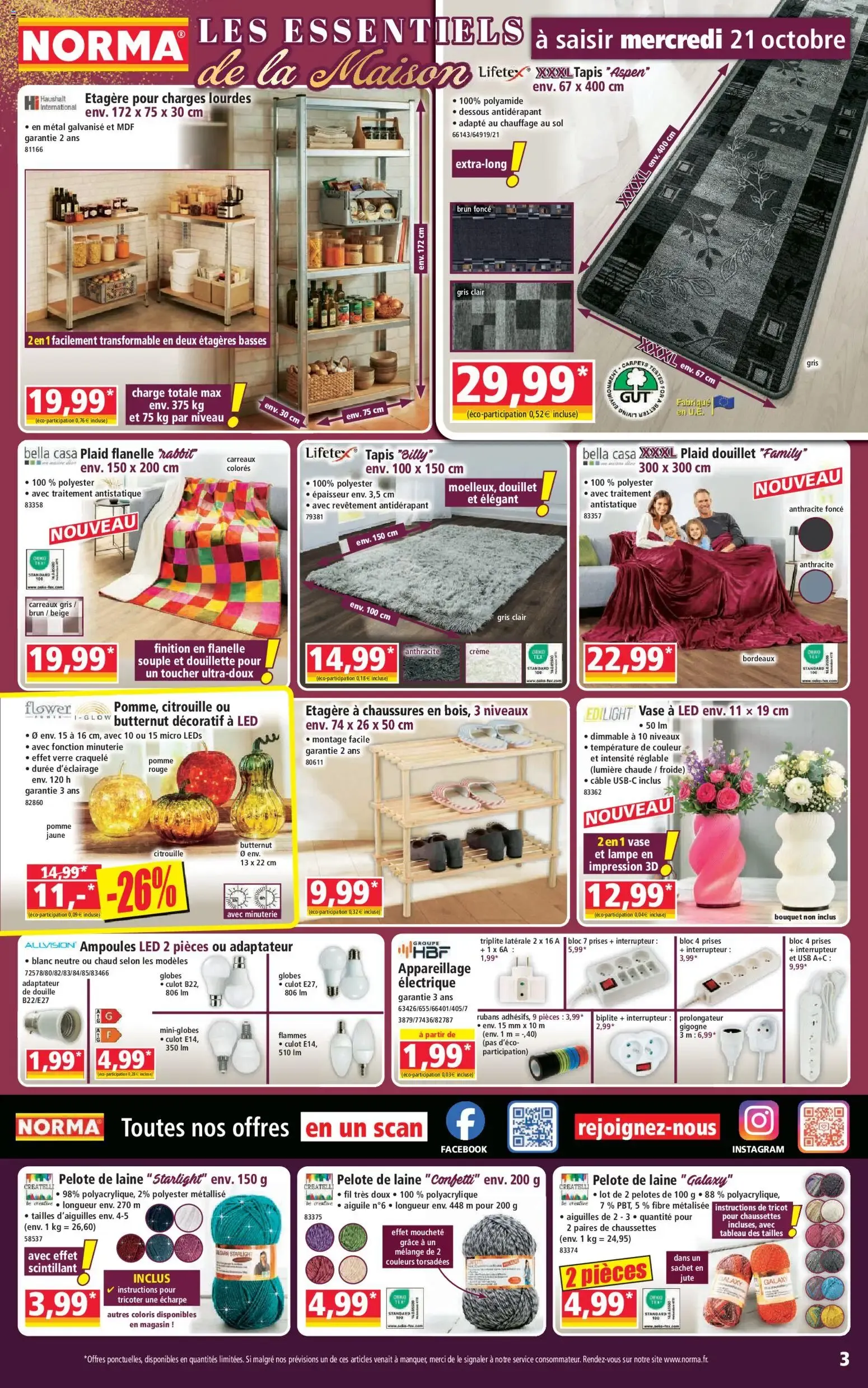 Norma catalogue à partir du 21/10/2026 - promo en ligne du 21 octobre au 27 octobre 2026 - Catalogue page 3