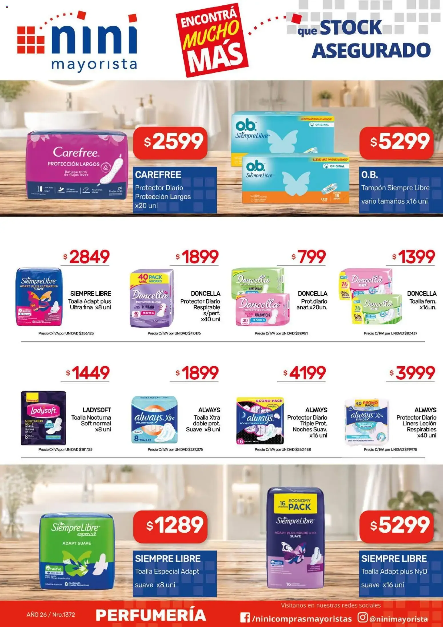 Ofertas de NINI Mayorista ofertas del 10/08/2026 - 16/08/2026 10 de agosto al 16 de agosto 2026 - Página 7 del catálogo