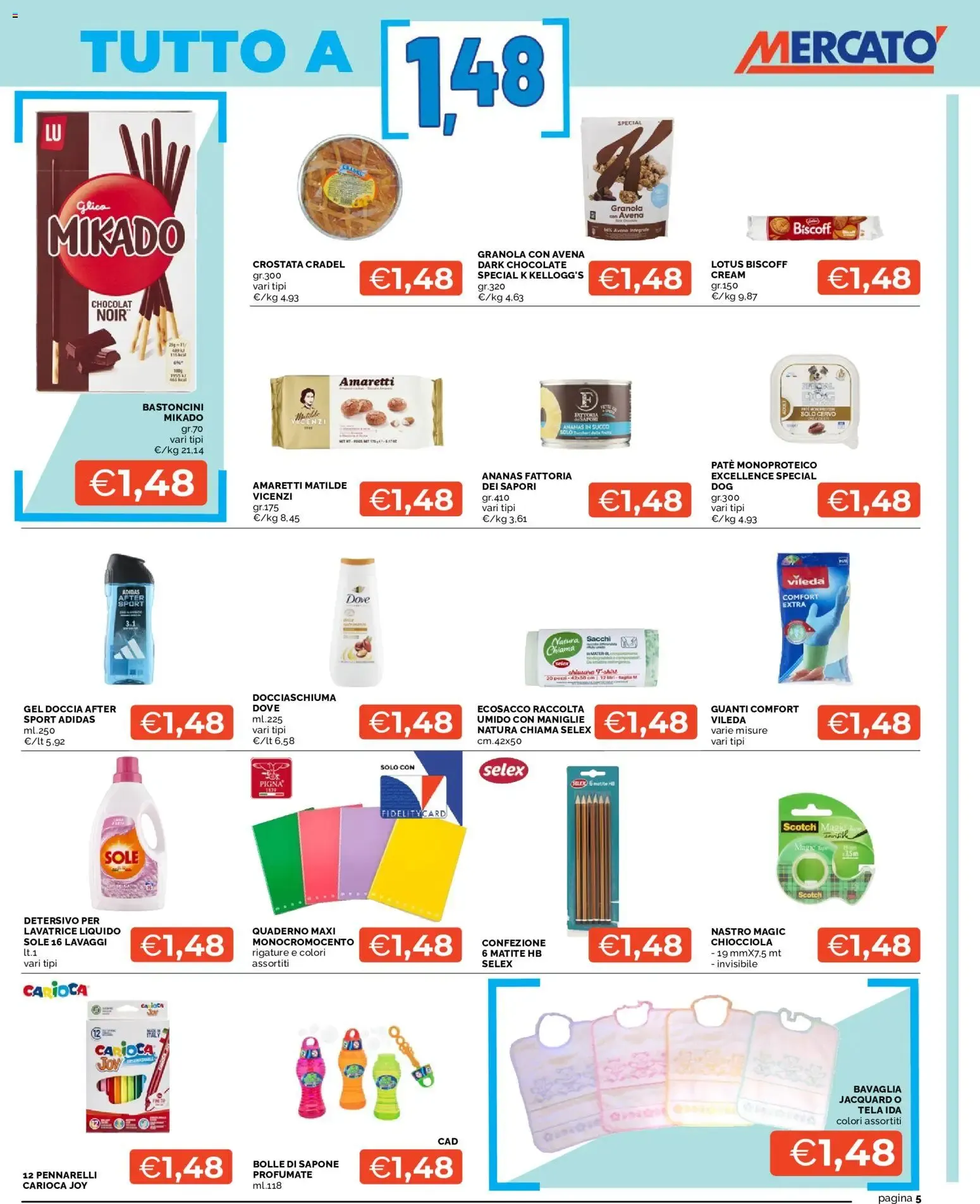 Mercatò volantino dal 09/07/2026 - online Offerte da 9 luglio a 19 luglio di 2026 - Pagina del volantino 5