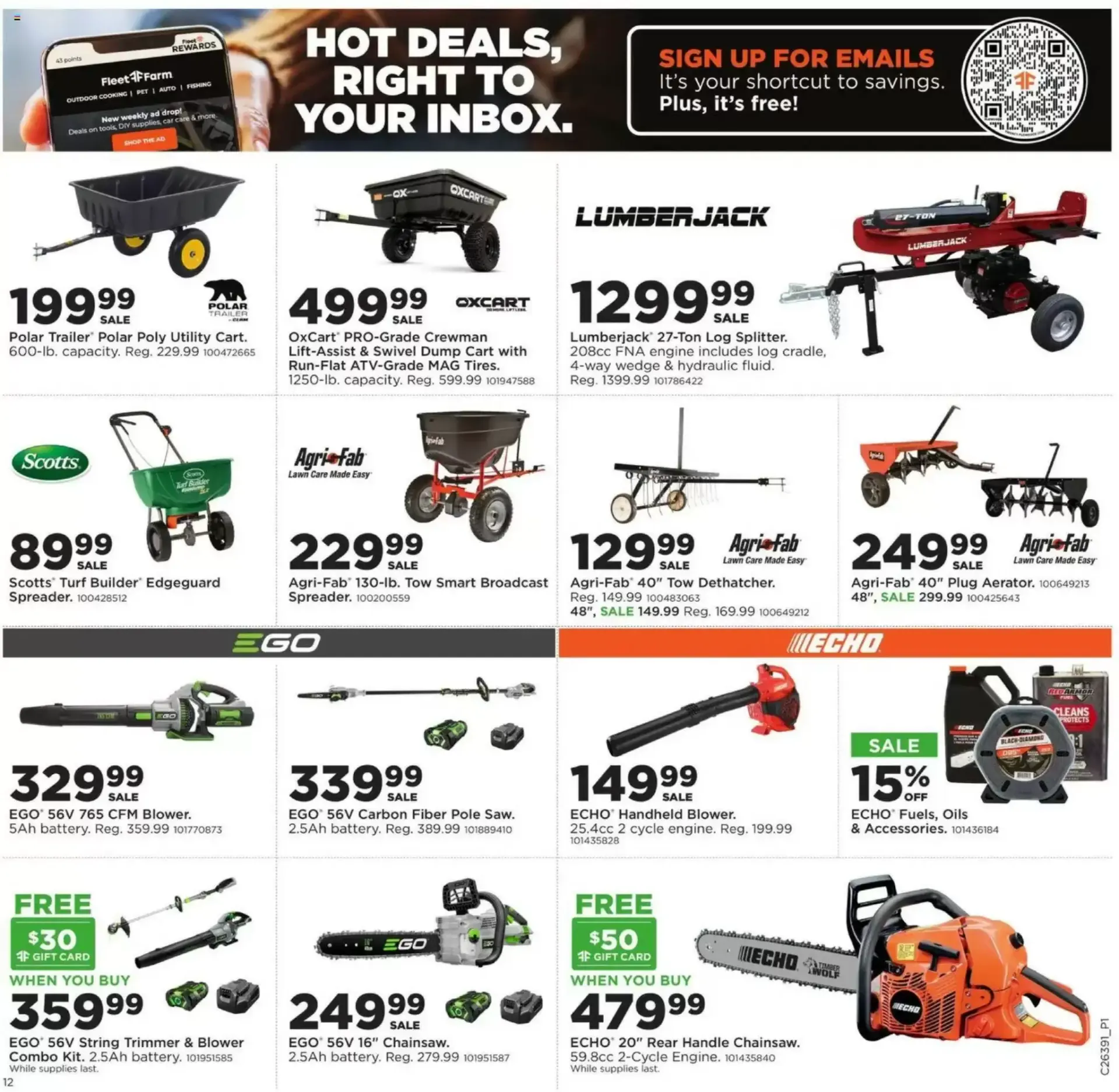 Weekly ad Fleet Farm - Your Bird Feed Headquarters from September 21 to September 27 2026 - Page 17