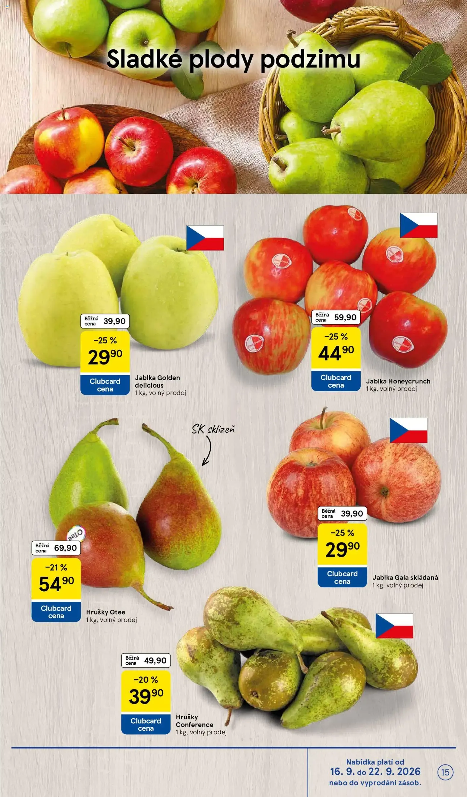 Tesco leták na tento + příští týden 16.09.2026 - 16. září 22. září 2026 - Page 15