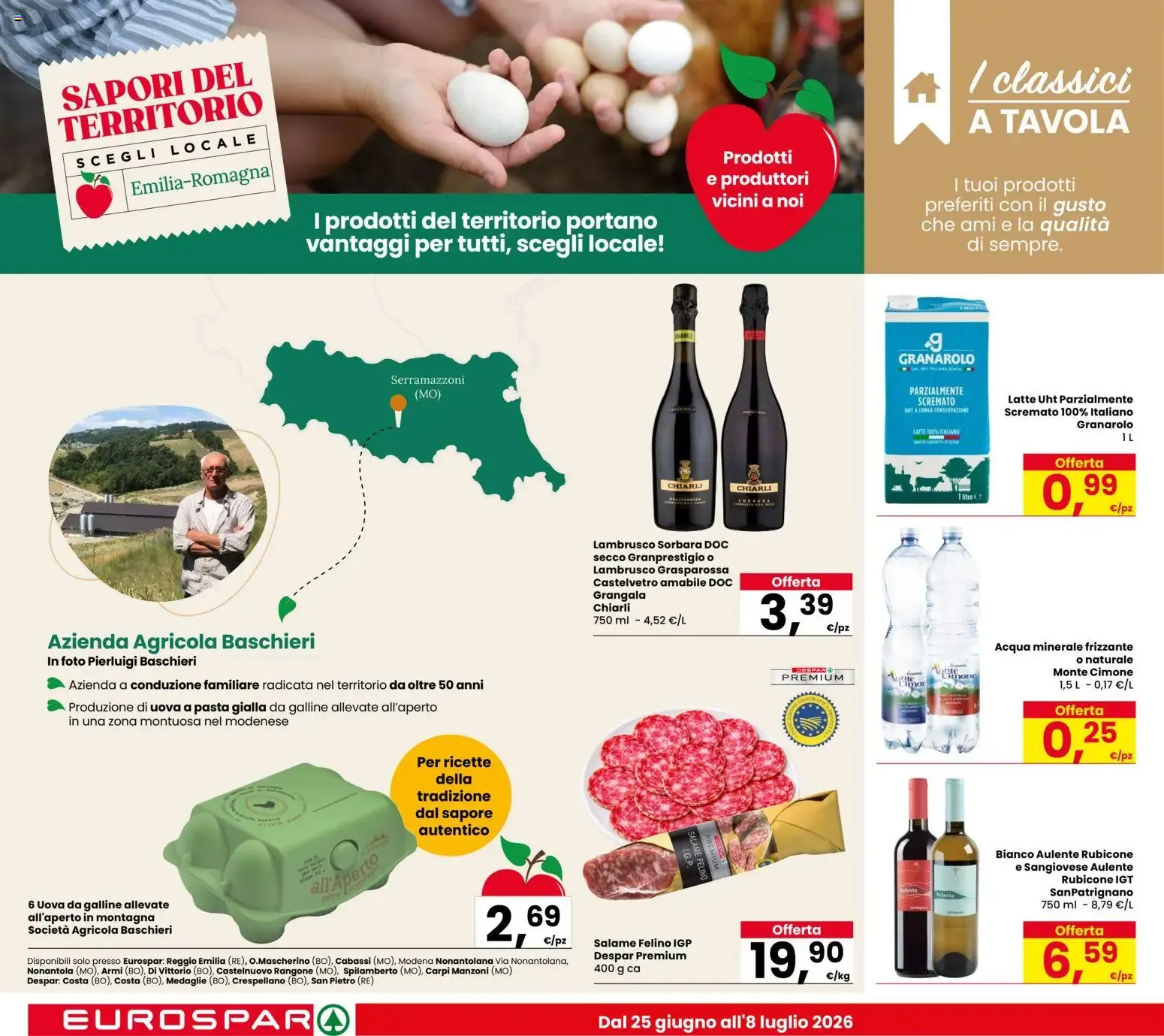 Eurospar volantino dal 25/06/2026 - online Offerte da 25 giugno a 8 luglio di 2026 - Pagina del volantino 10