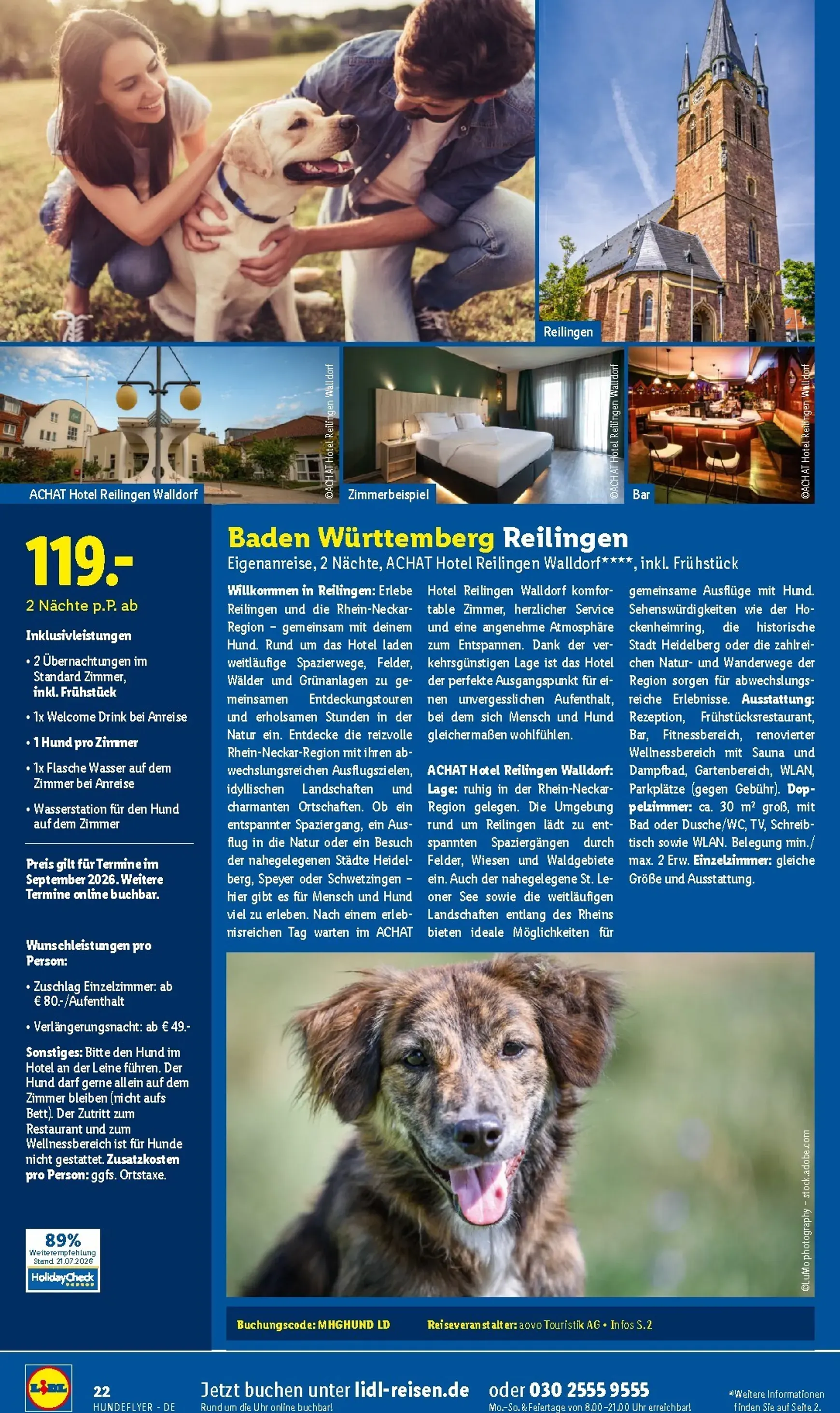 Lidl - Urlaub mit Wau-Effekt lohnt sich Prospekt – von Mittwoch 29.07.2026 bis Montag 31.08.2026 von 29. Juli bis 31. August 2026 - Prospekt seite 22