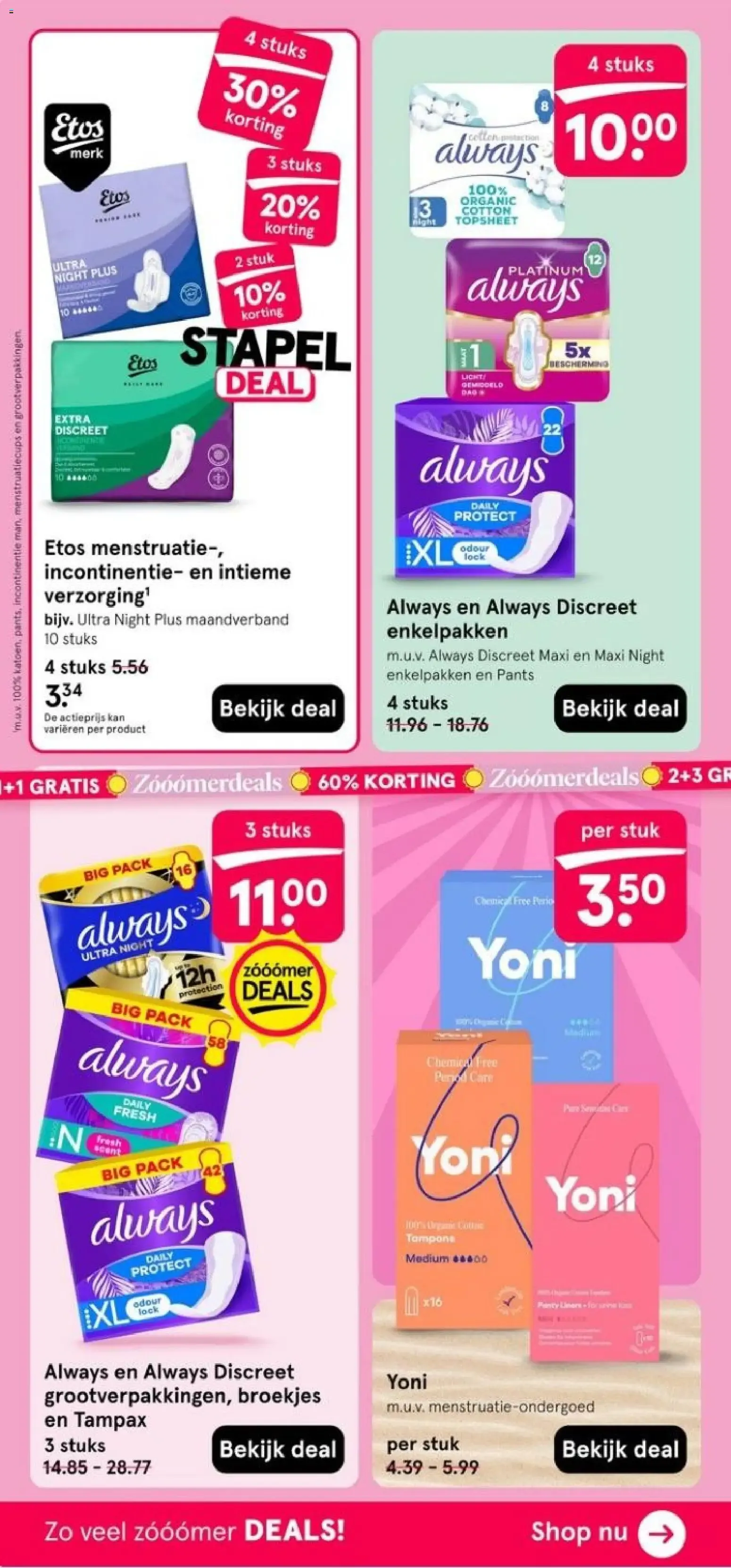 Etos zóóómer DEALS van 27 juli tot 9 augustus 2026 - Folder pagina 20