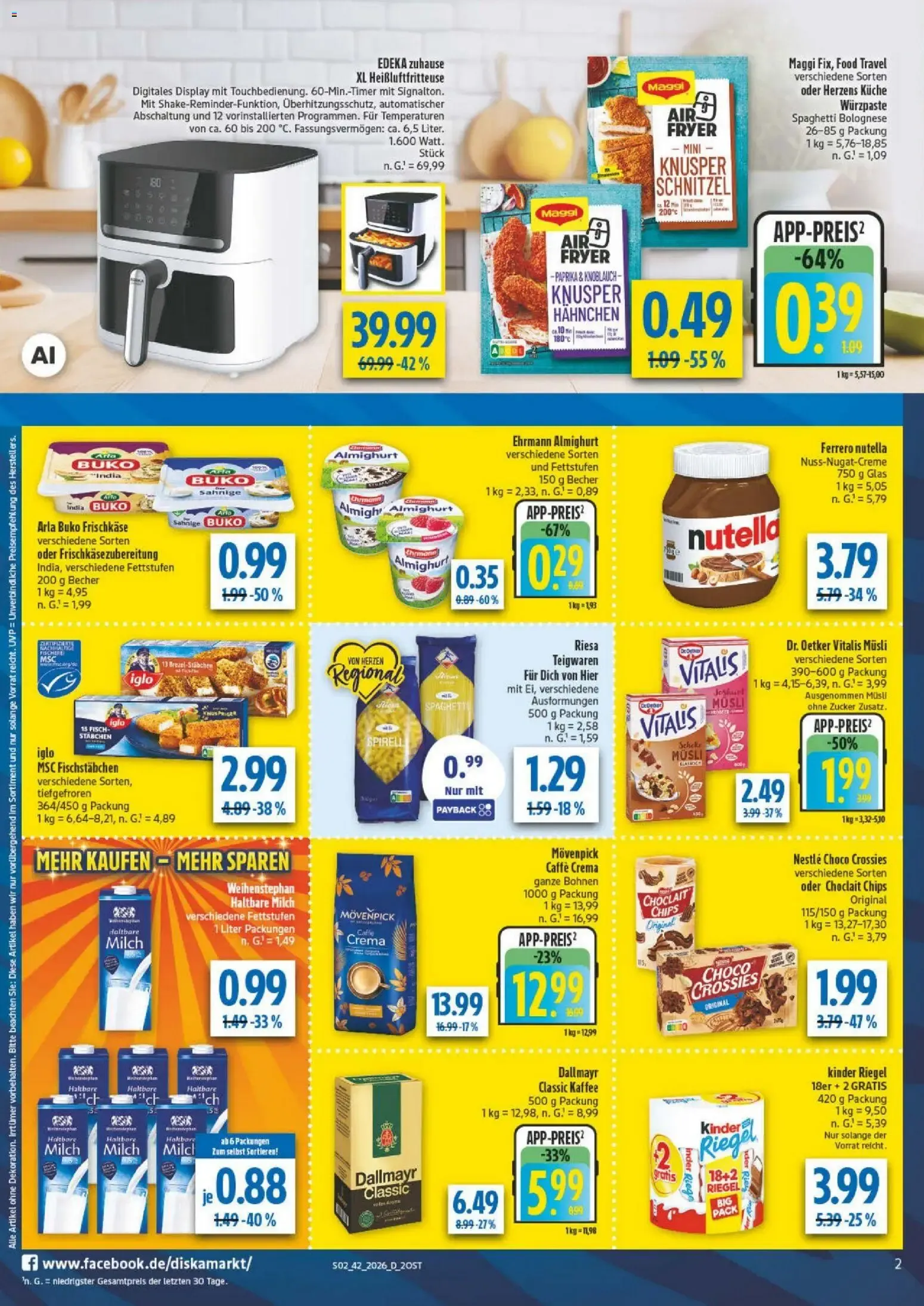 Diska Prospekt (ab 12.10.2026) zum Blättern von 12. Oktober bis 17. Oktober 2026 - Prospekt seite 2