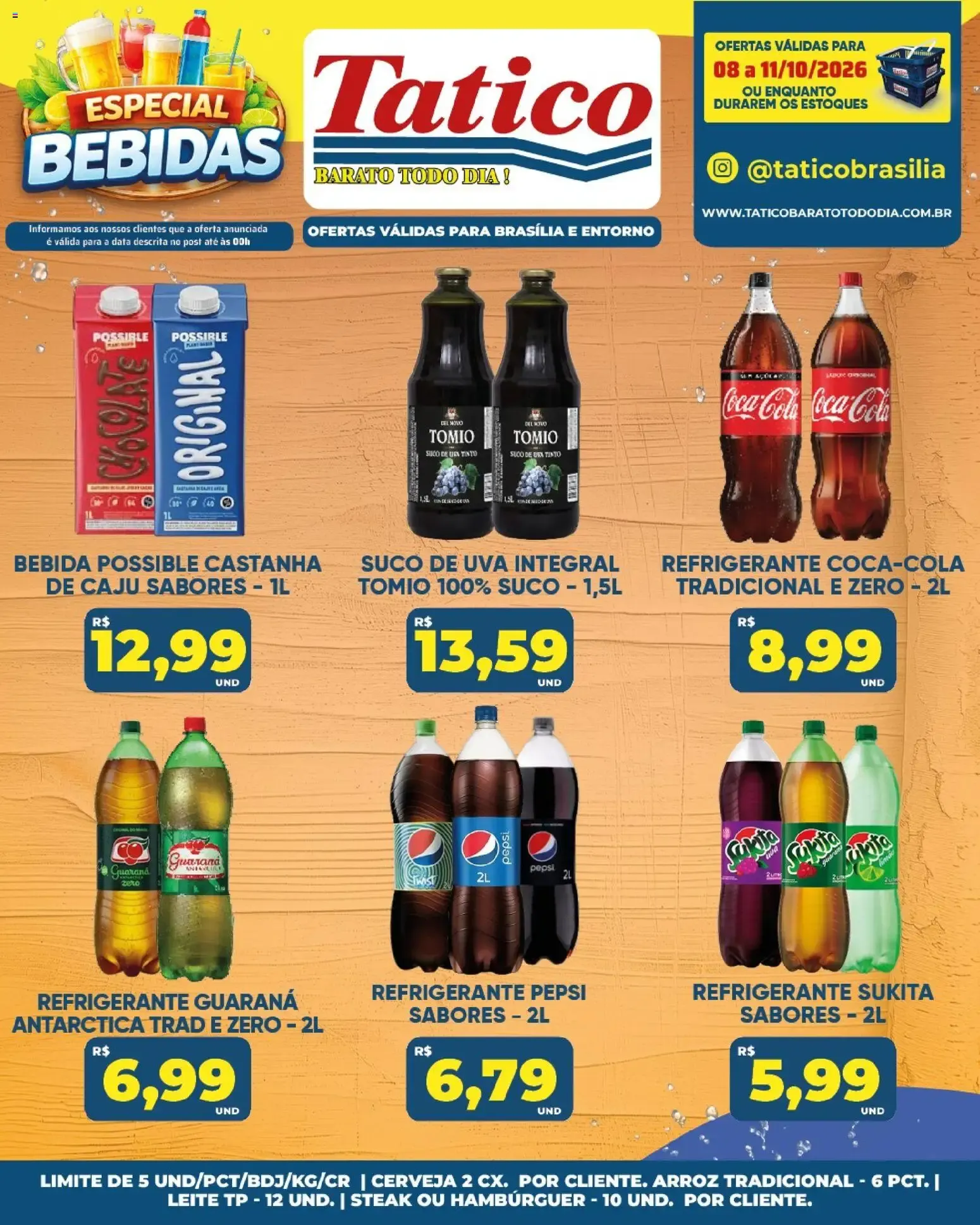 Encarte de Tatico ofertas do Dia de 09/10/2026 | Promoções Online 9 de outubro até 9 de outubro 2026 - Pagina 27