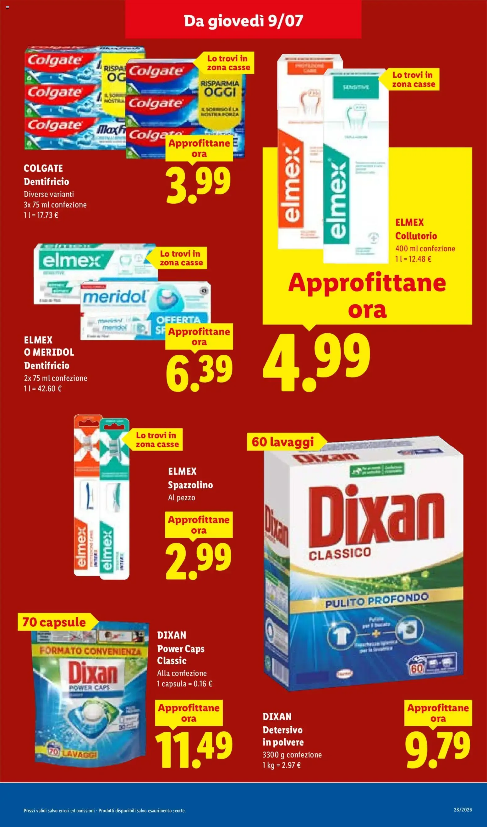 Lidl - L'estate del risparmio da 9 luglio a 15 luglio di 2026 - Pagina del volantino 21