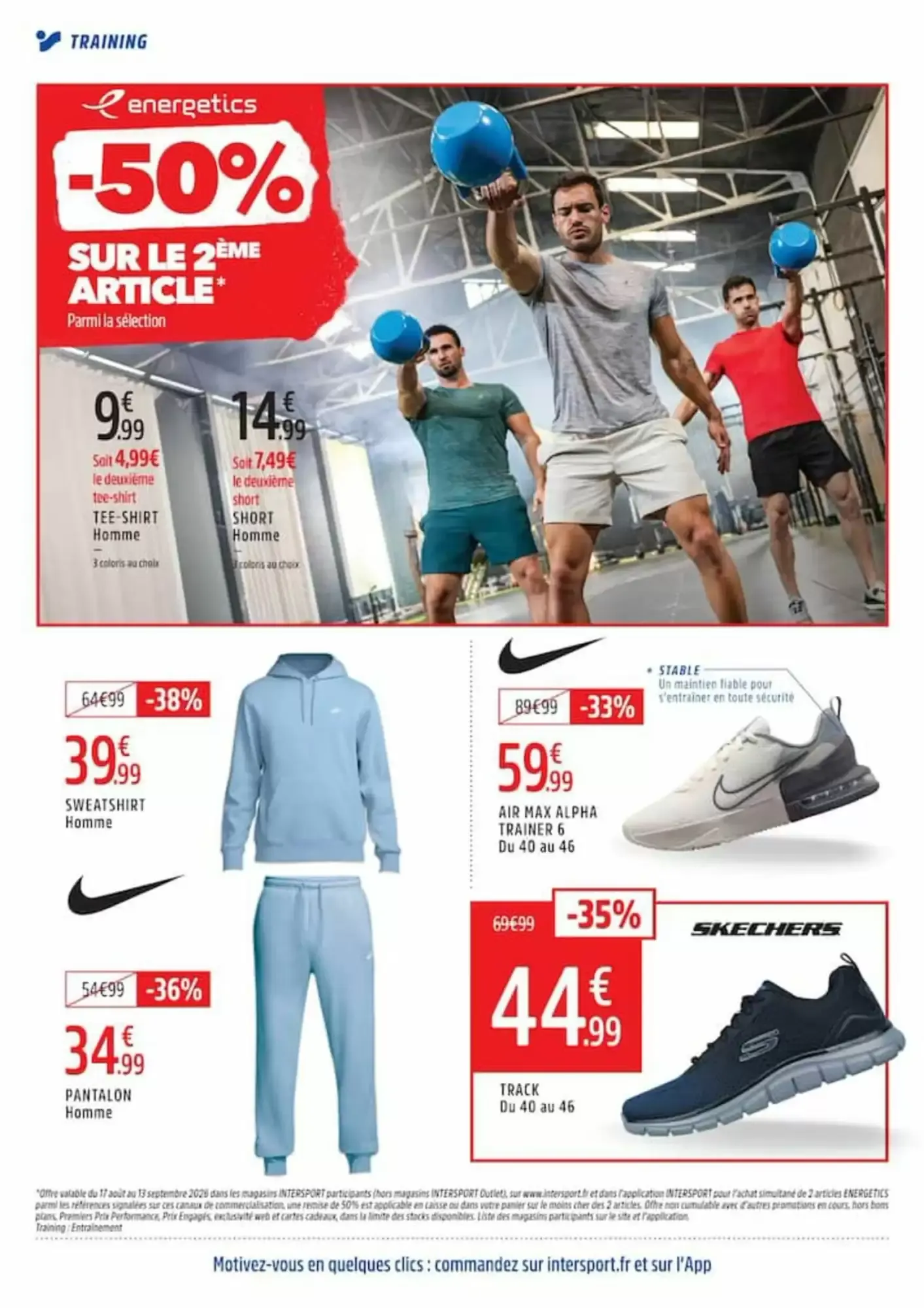 Intersport - Engagés pour une rentrée moins chère du 2 septembre au 13 septembre 2026 - Catalogue page 20