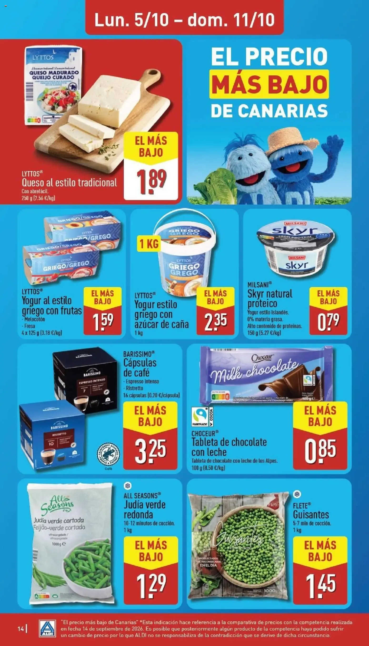 Catálogo de Aldi folleto Canarias del 05/10/2026 | Catálogo 5 de octubre al 11 de octubre 2026 - Página 14