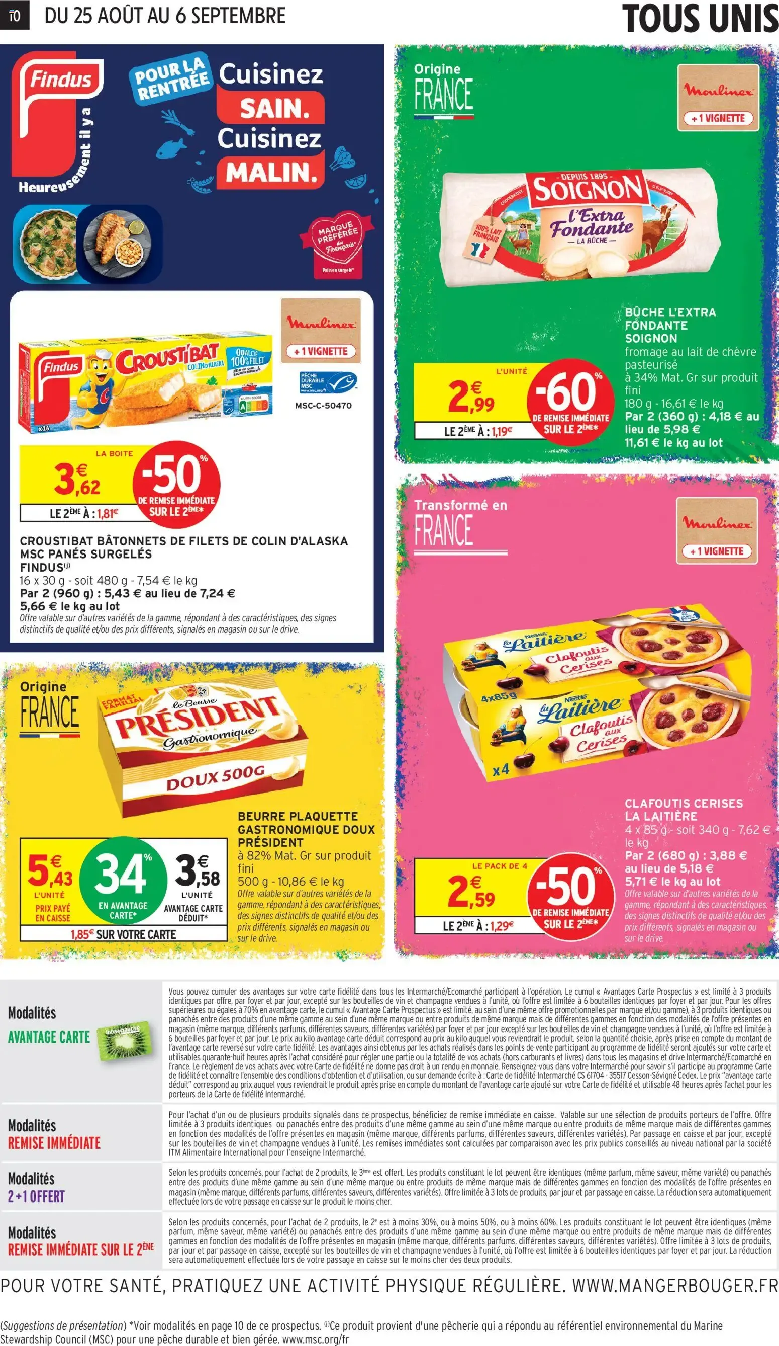 Intermarché - Découvrez nos offres spéciales rentrée à partir du 25/08/2026 - promo en ligne du 25 août au 6 septembre 2026 - Catalogue page 10