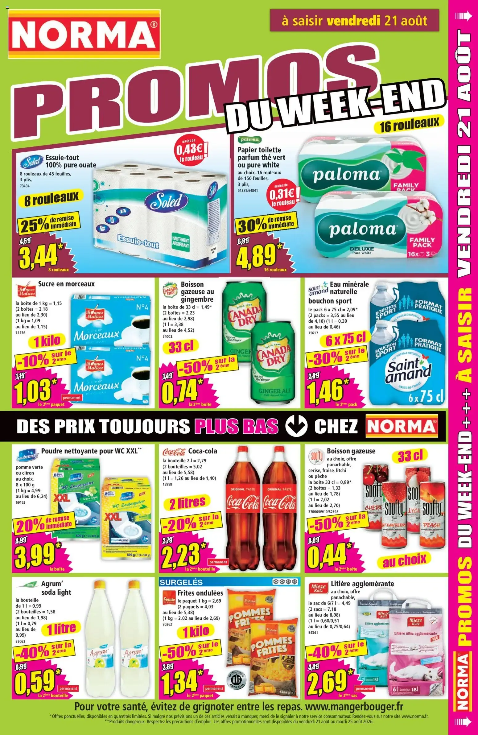 Norma Votre Discounter Régional du 19 août au 25 août 2026 - Catalogue page 11