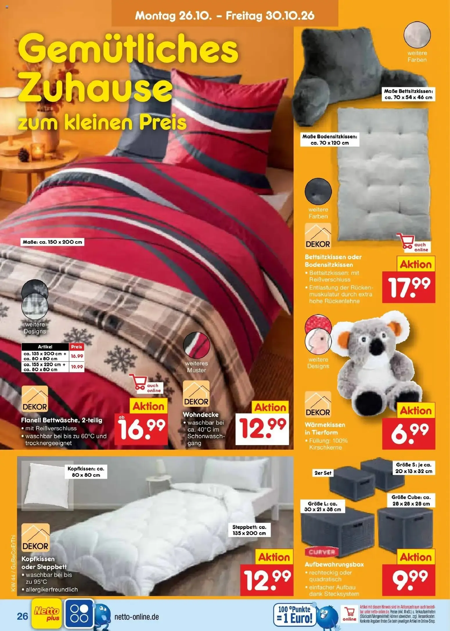 Netto Marken-Discount Prospekt Leipzig (ab 26.10.2026) » Angebote von 26. Oktober bis 30. Oktober 2026 - Prospekt seite 40