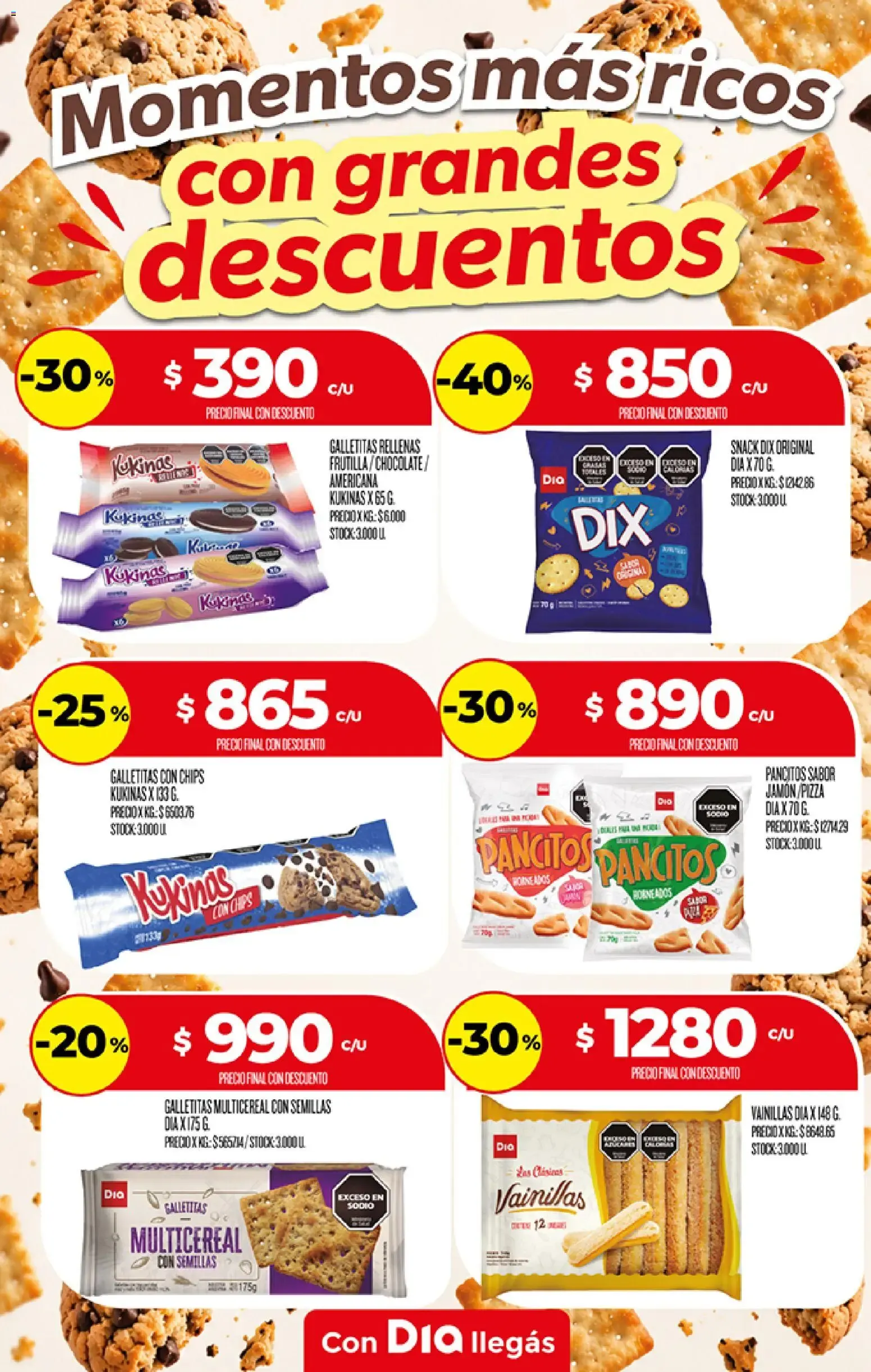 Ofertas de Momentos más ricos con grandes descuentos 21 de octubre al 26 de octubre 2026 - Página 1 del catálogo
