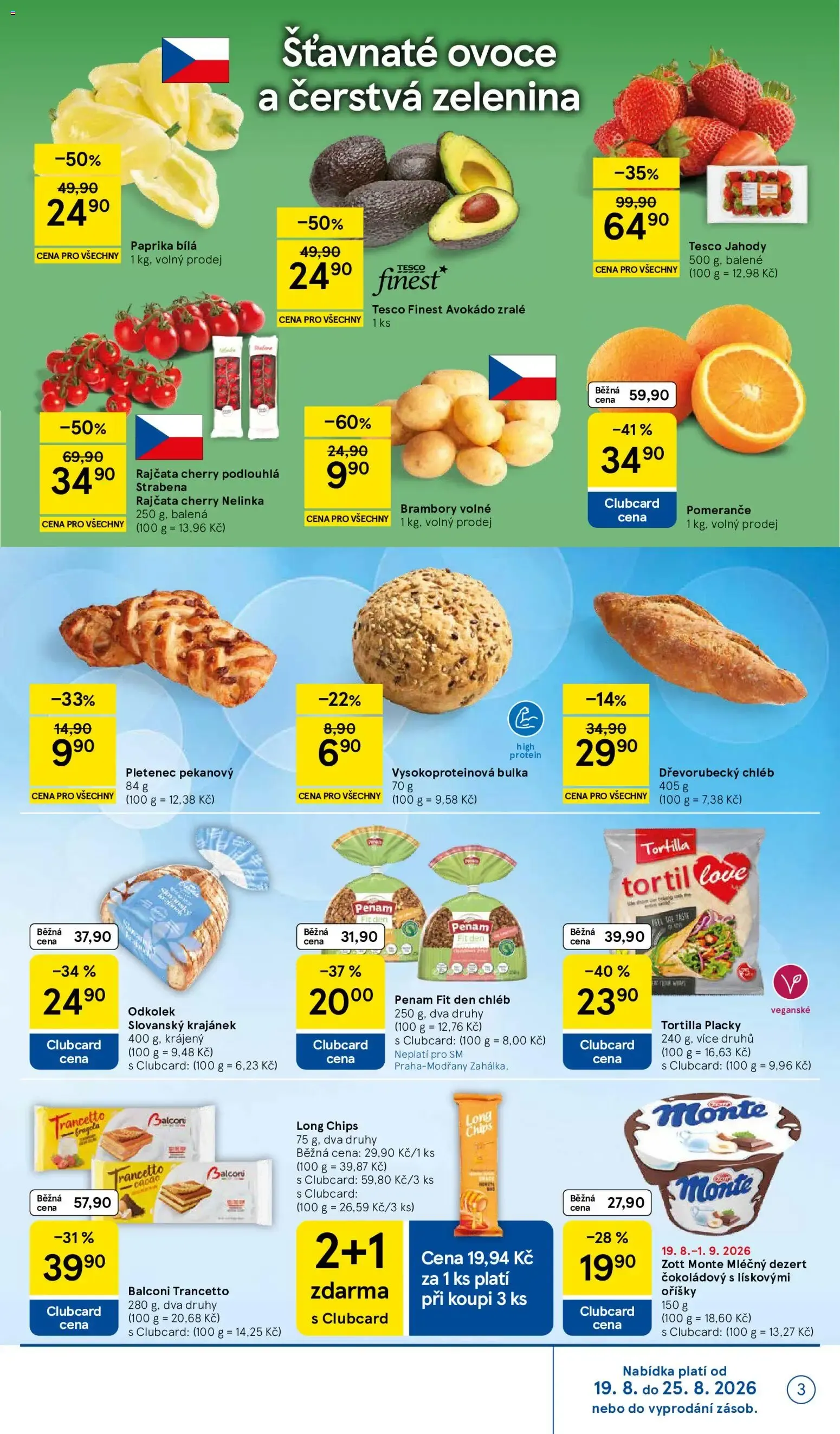 Tesco leták na tento + příští týden 19.08.2026 - 19. srpna 25. srpna 2026 - Page 3