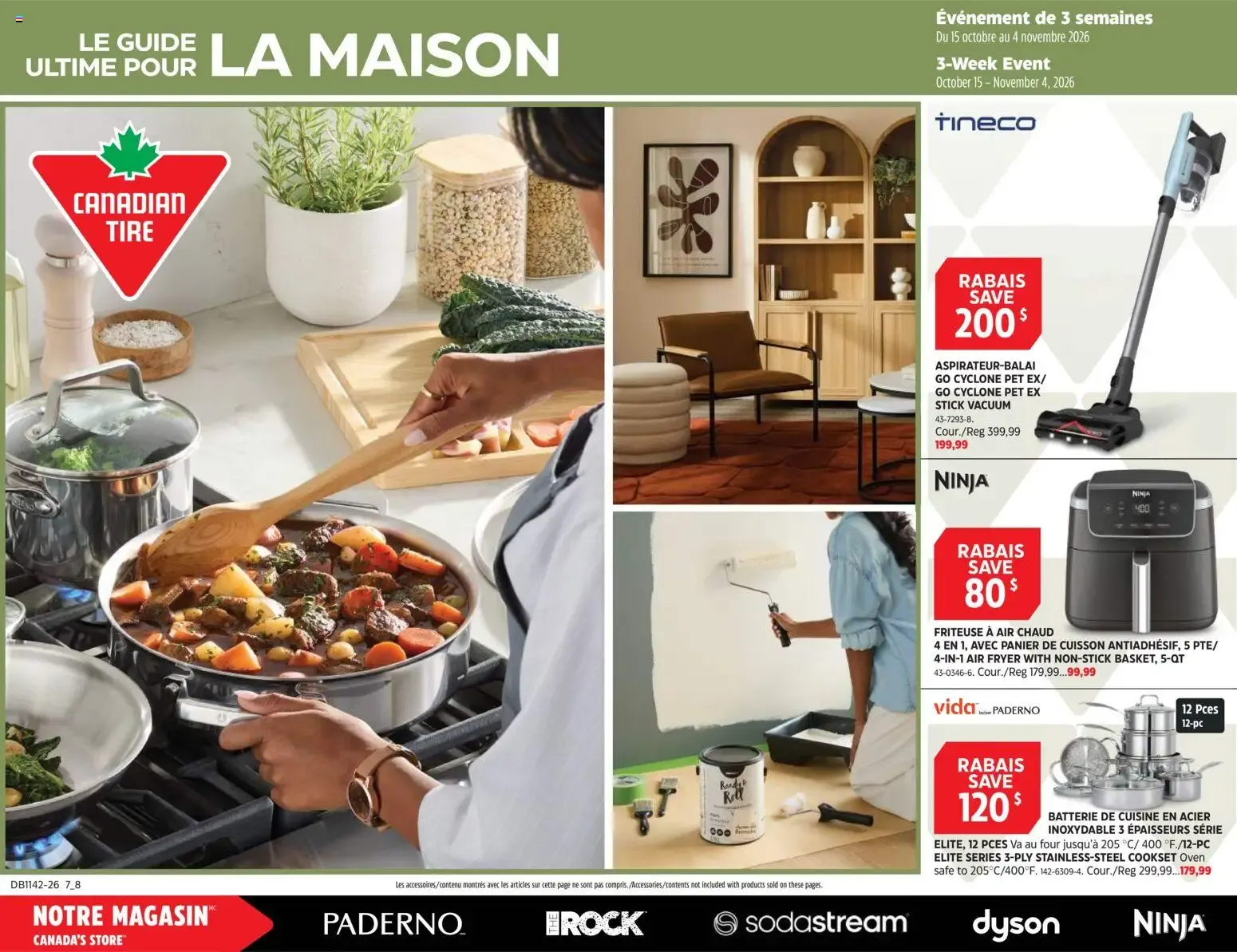 Canadian Tire circulaire - Le guide ultime pour la maison from Oct 15, 2026 > weekly specials & deals