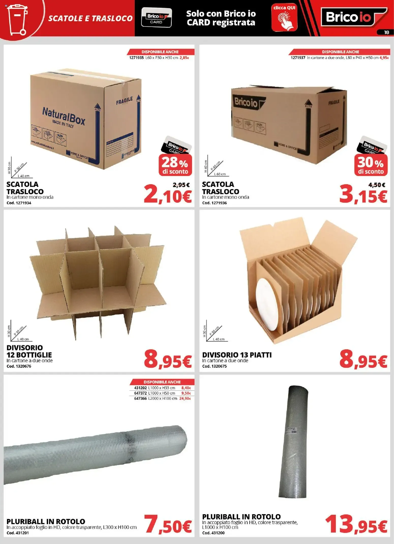 Nuovo Brico io volantino Sistemazione dal 20/08/2026 > offerte anteprima 🛍️ da 20 agosto a 27 settembre di 2026 - Pagina del volantino 18
