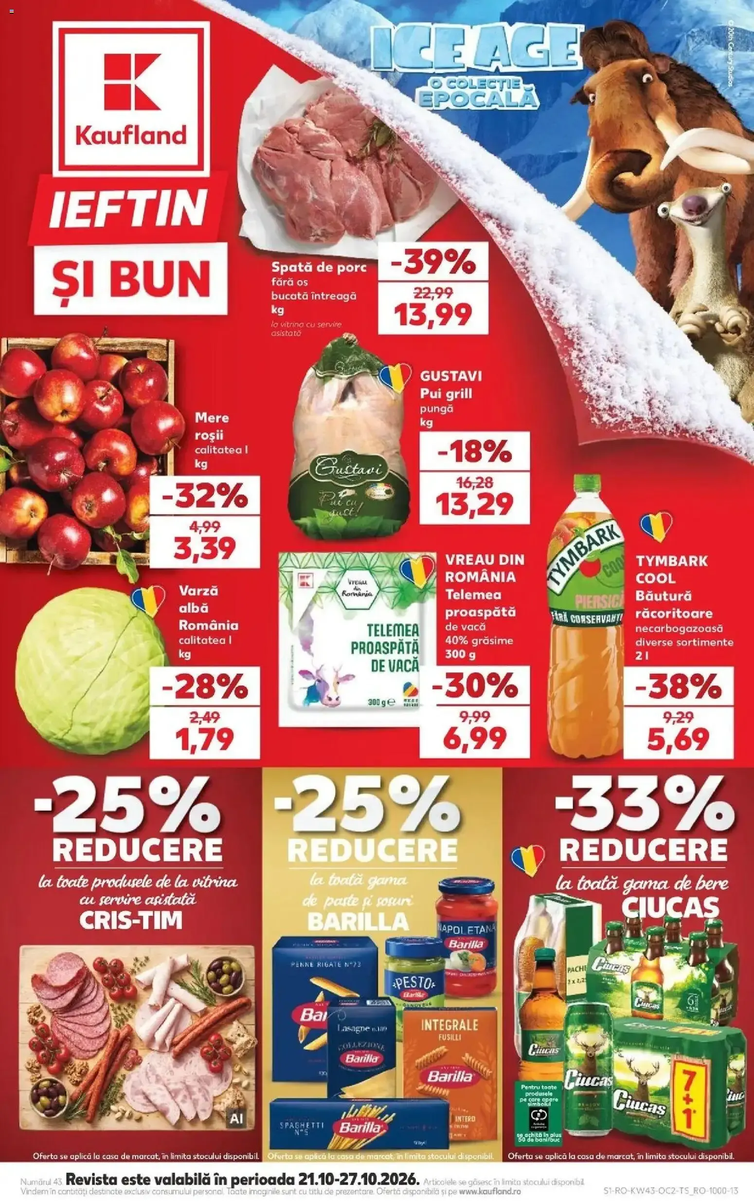 Catalog Kaufland București 21.10.2026 - Revista si Oferta de la 21 octombrie până la 27 octombrie 2026 - Revista Pagina 1