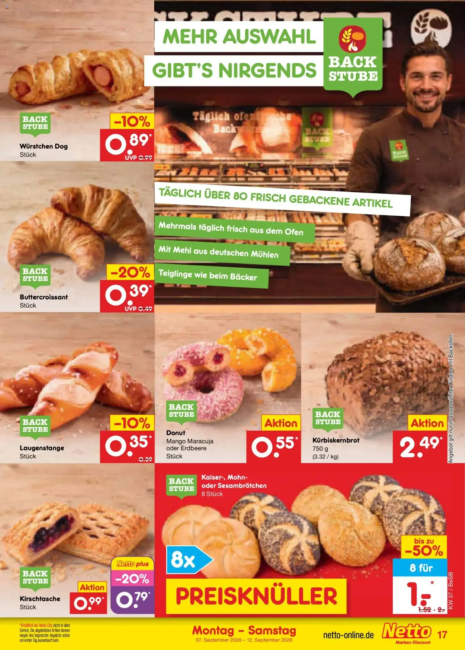 Netto Marken-Discount Prospekt (ab 07.09.2026) » Angebote von 7. September bis 12. September 2026 - Prospekt seite 25