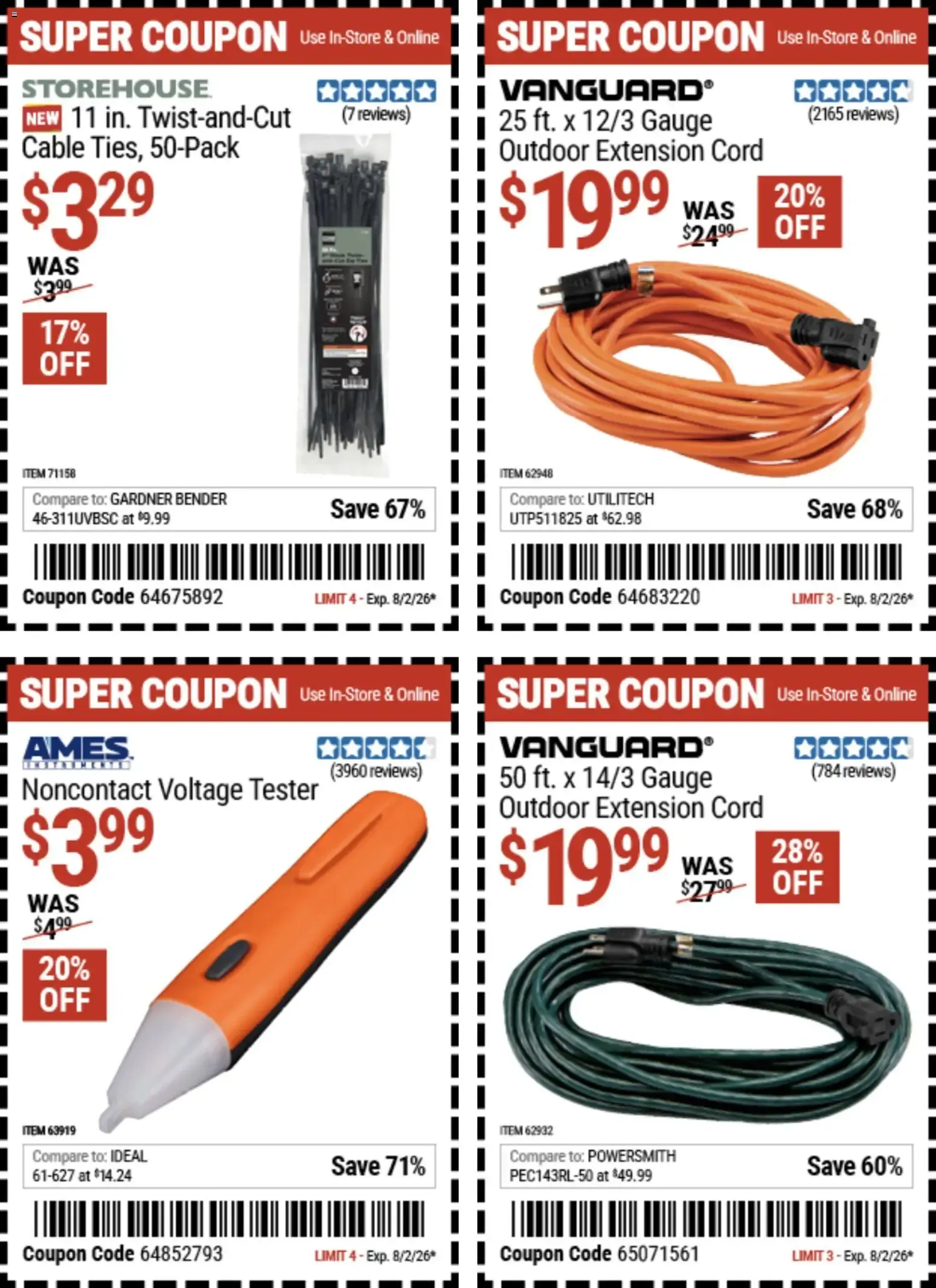 Weekly ad Harbor Freight Coupon Deals from July 20 to August 2 2026 - Page 16