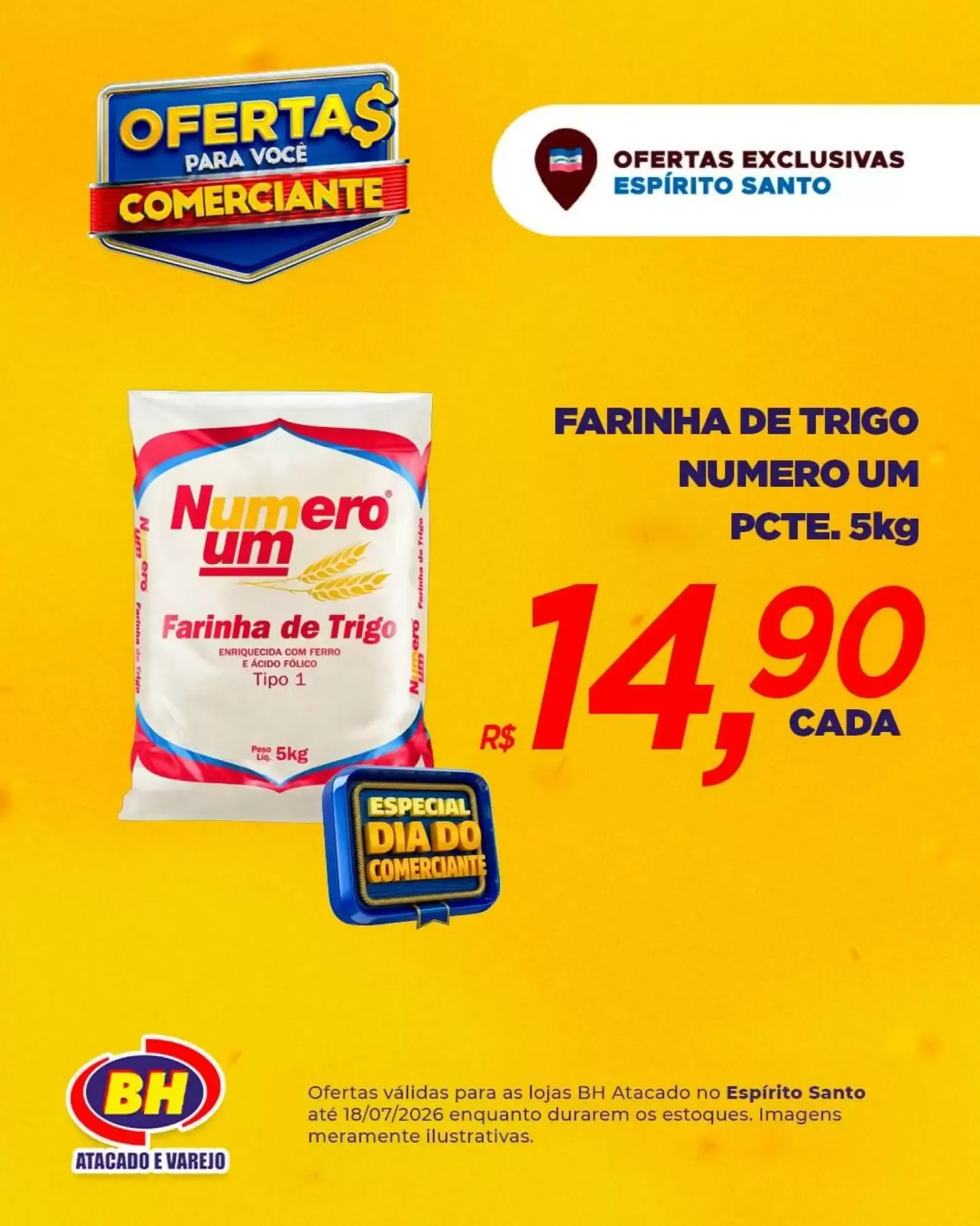 Encarte de Ofertas BH Atacado e Varejo para Comerciantes Espírito Santo 13 de julho até 18 de julho 2026 - Pagina 2