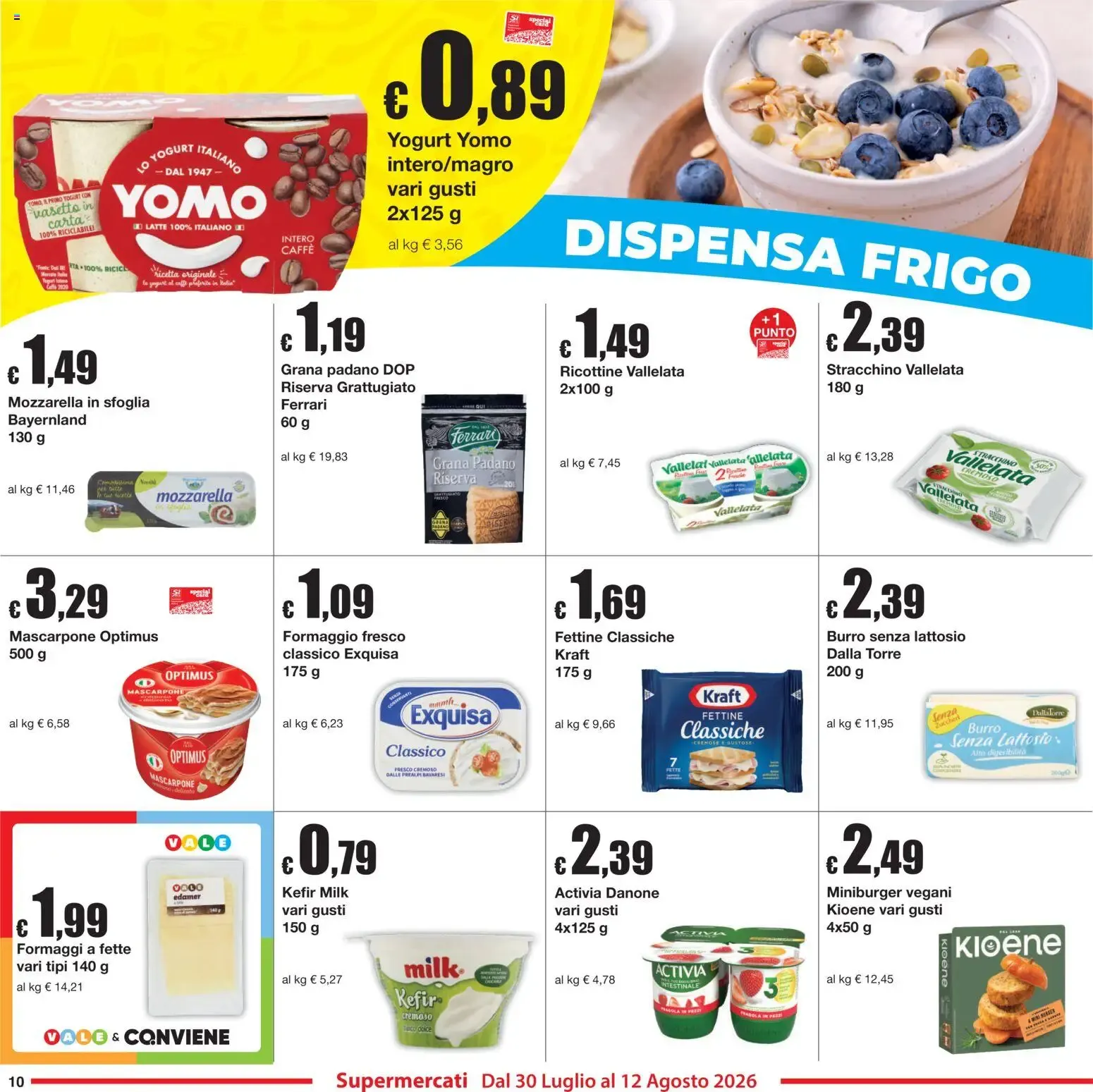 Sì con Te volantino dal 30/07/2026 - online Offerte da 30 luglio a 12 agosto di 2026 - Pagina del volantino 10