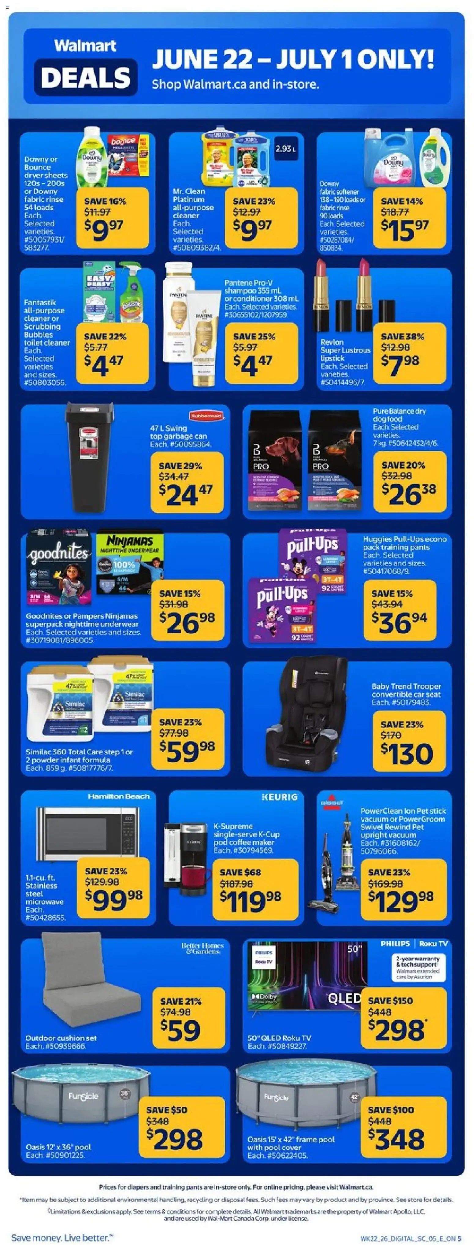 Walmart DEALS from June 22 to July 1 2026 - flyer page 6