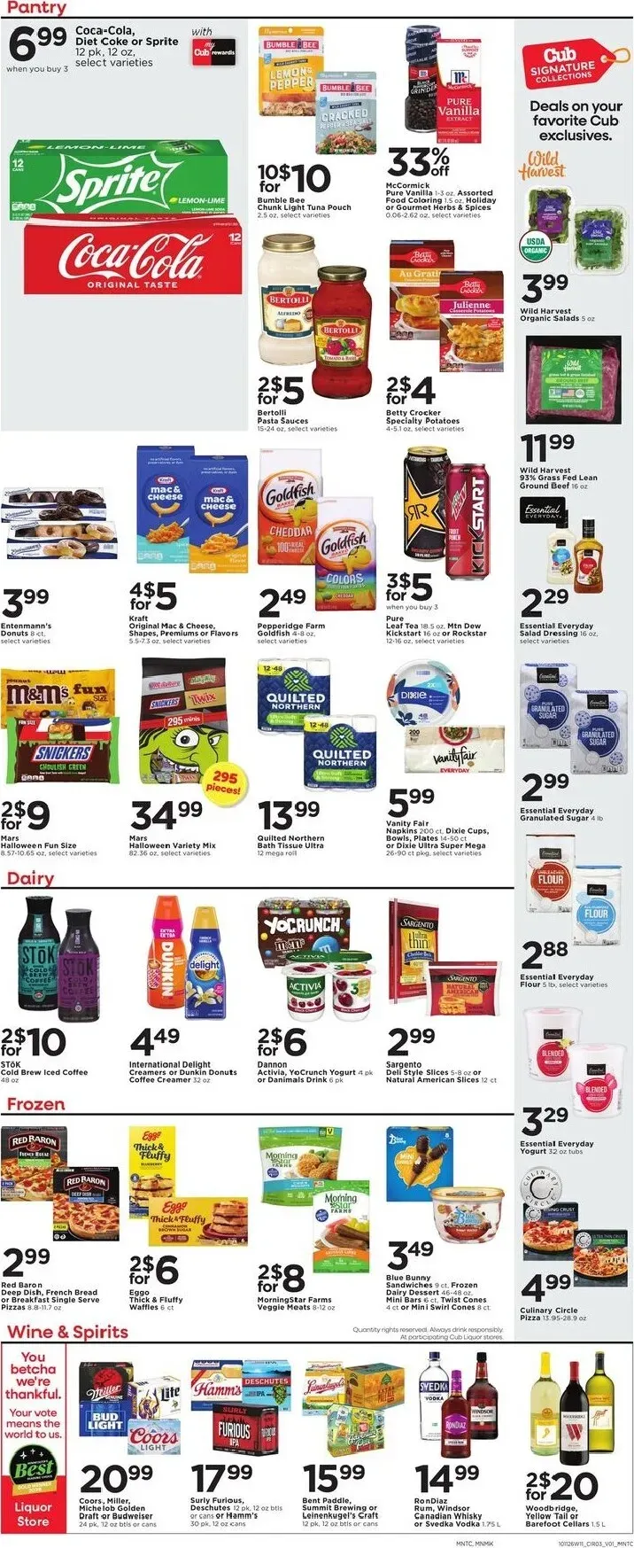 Weekly ad Current Cub leaflet valid from Sunday 10/11/2026 to Saturday 10/17/2026 from October 11 to October 17 2026 - Page 7