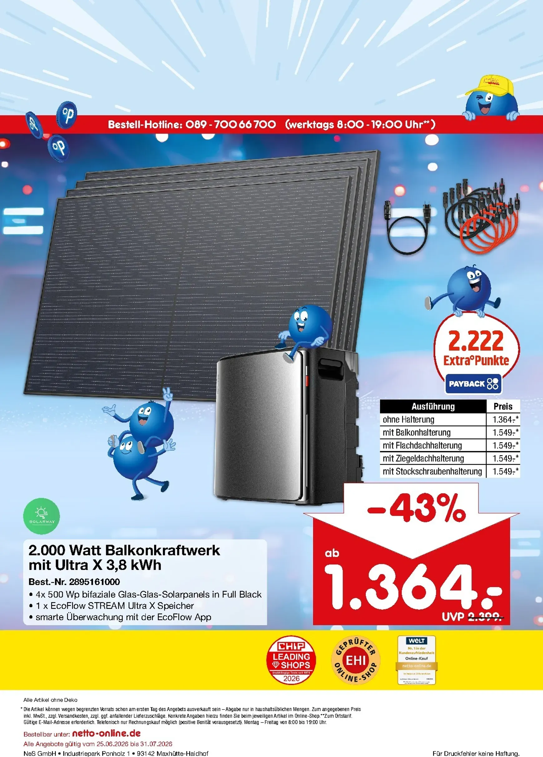 Netto Marken Discount - Online-Angebote Juli Prospekt – von Mittwoch 01.07.2026 bis Freitag 31.07.2026 von 1. Juli bis 31. Juli 2026 - Prospekt seite 20