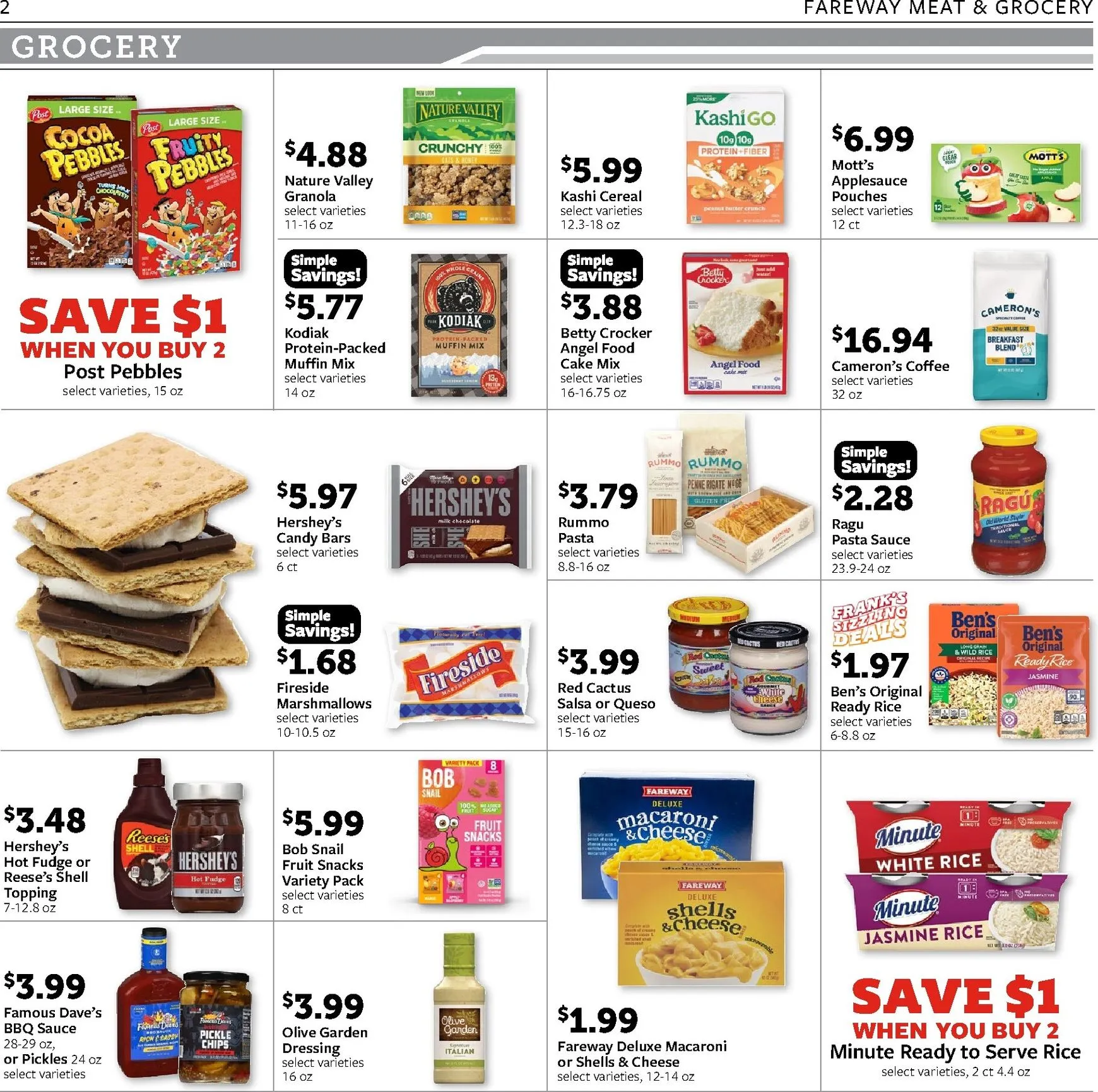 Weekly ad Fareway Meat & Grocery - Iowa State Fair Tickets from July 27 to August 1 2026 - Page 2