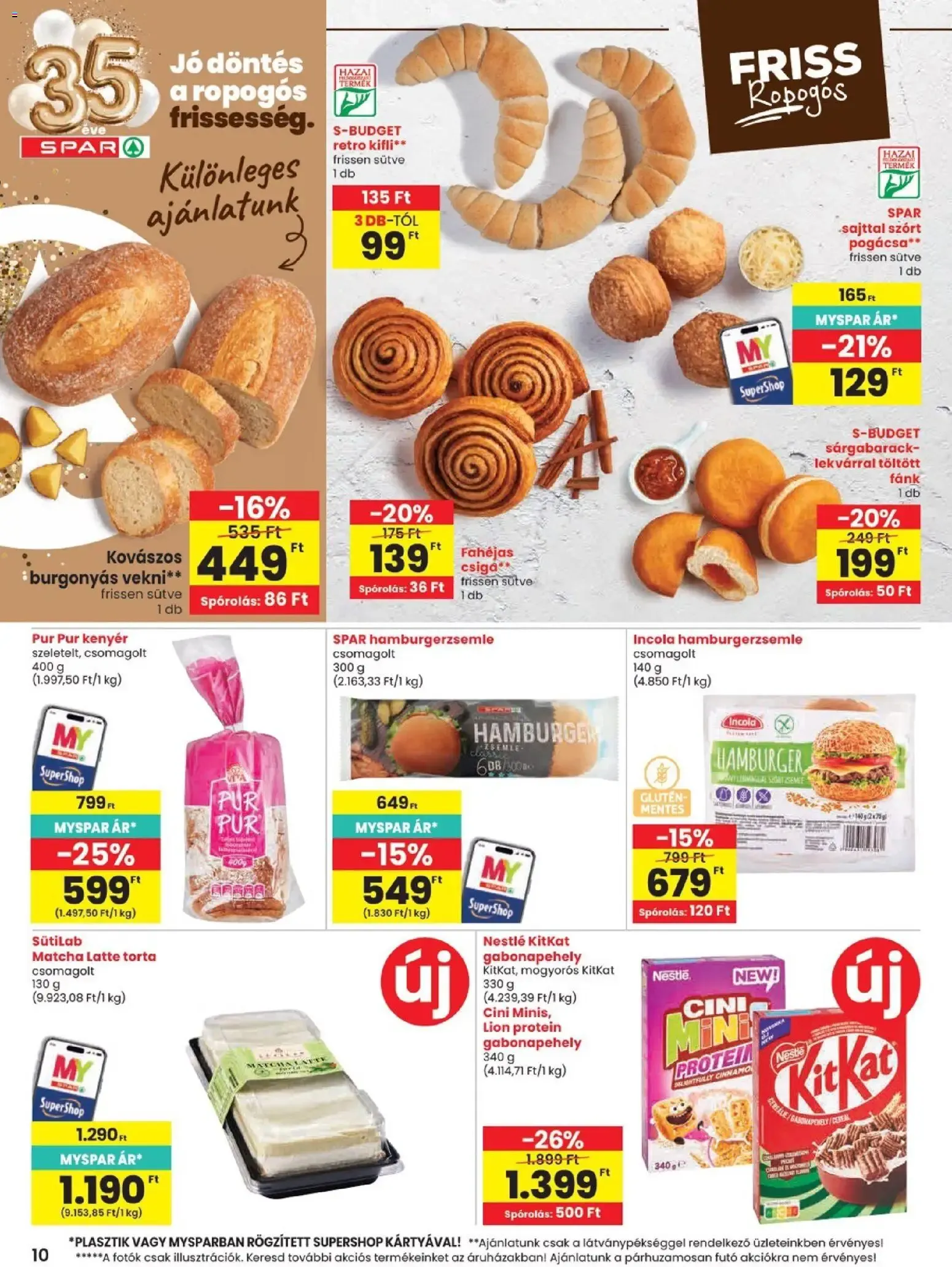 Katalógus Spar akciós újság - 2026.08.06.-tól augusztus 6.-tól augusztus 12.-ig 2026. - Oldal 10