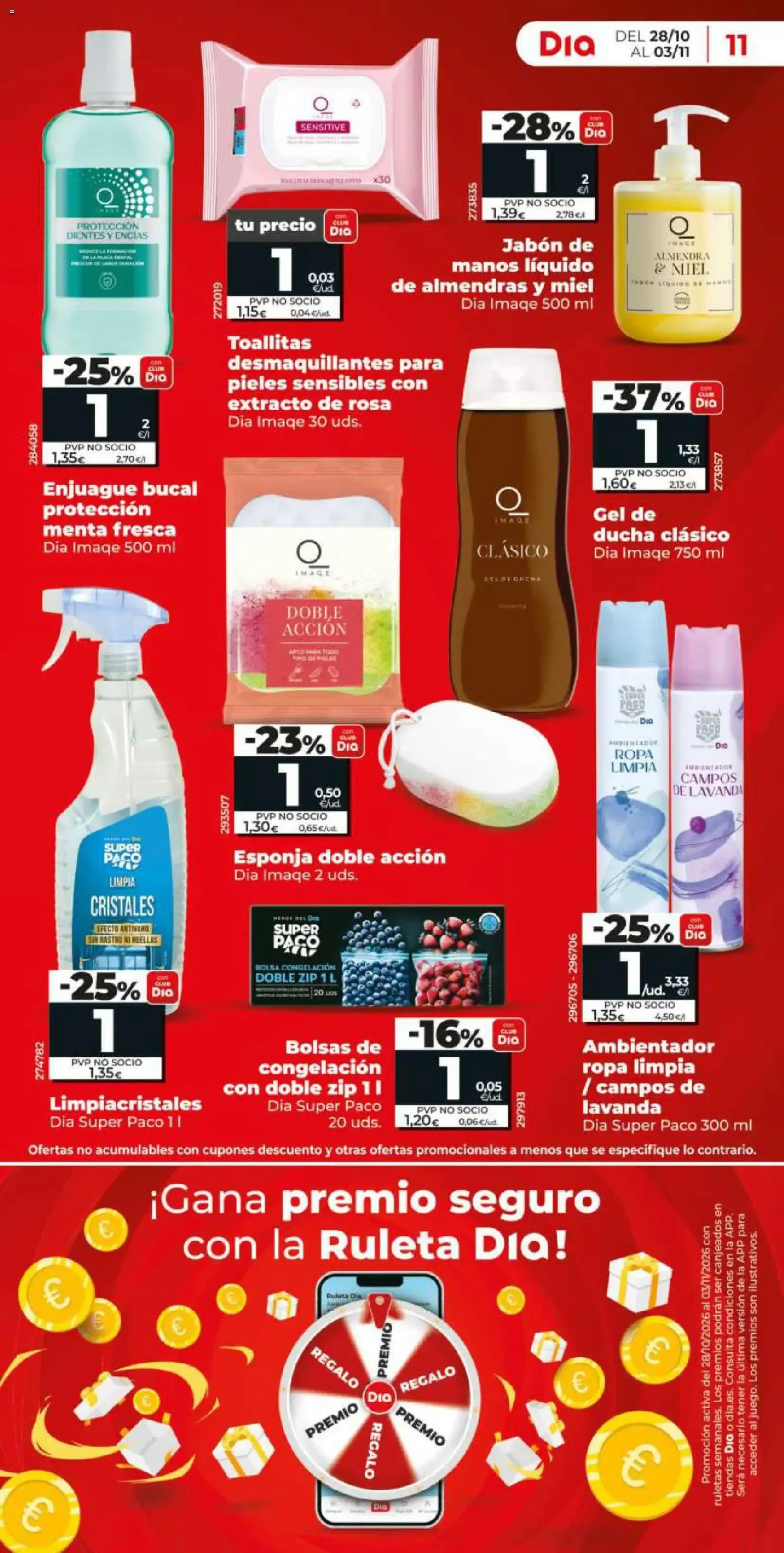 Catálogo de Día: Más de 100 productos a 1€ 28 de octubre al 3 de noviembre 2026 - Página 11