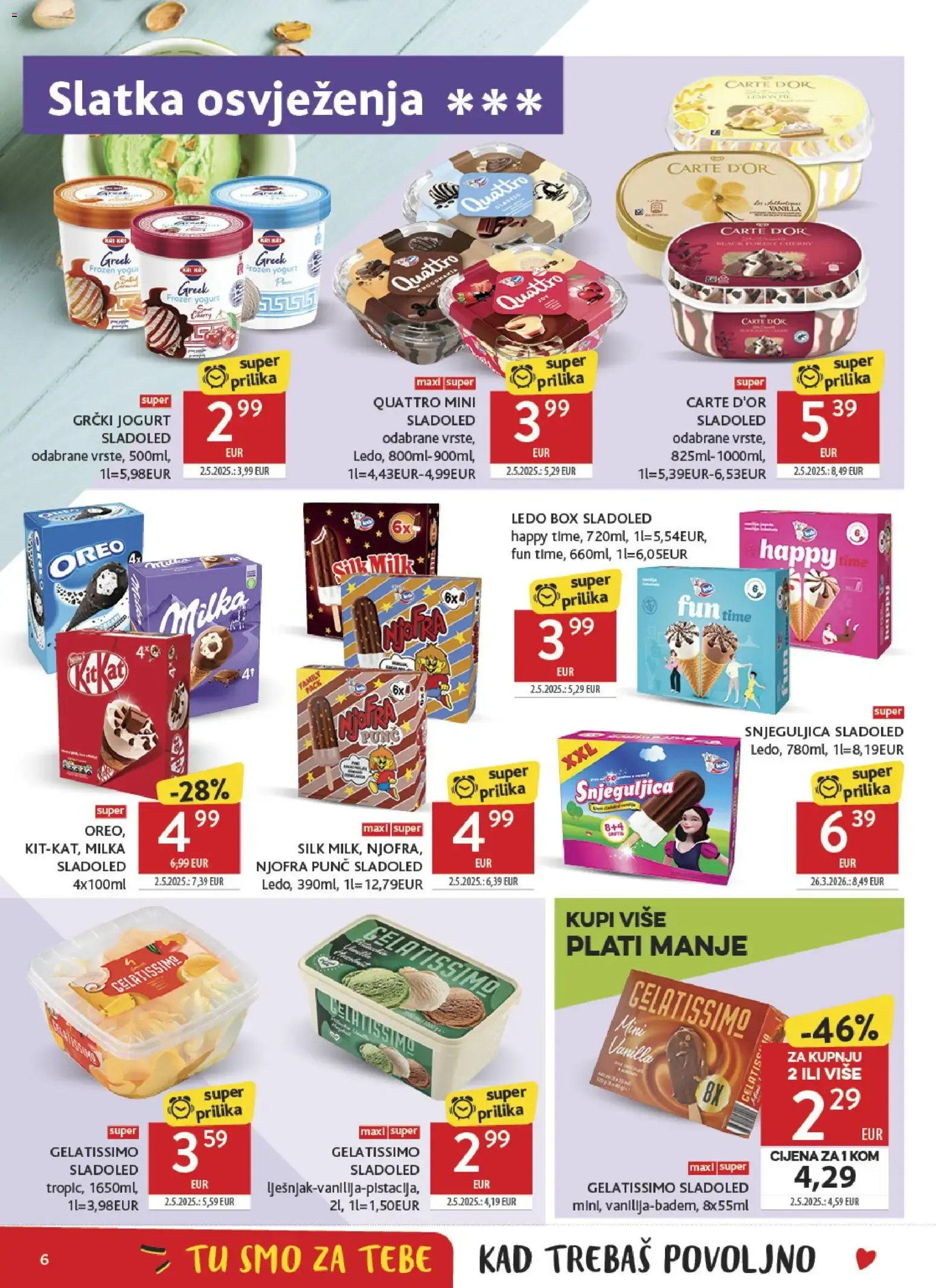 Katalog Konzum Katalog novi od 22.07.2026 na listanje > letak digitalni od 22. srpnja do 28. srpnja 2026. - Pregled Stranica 6