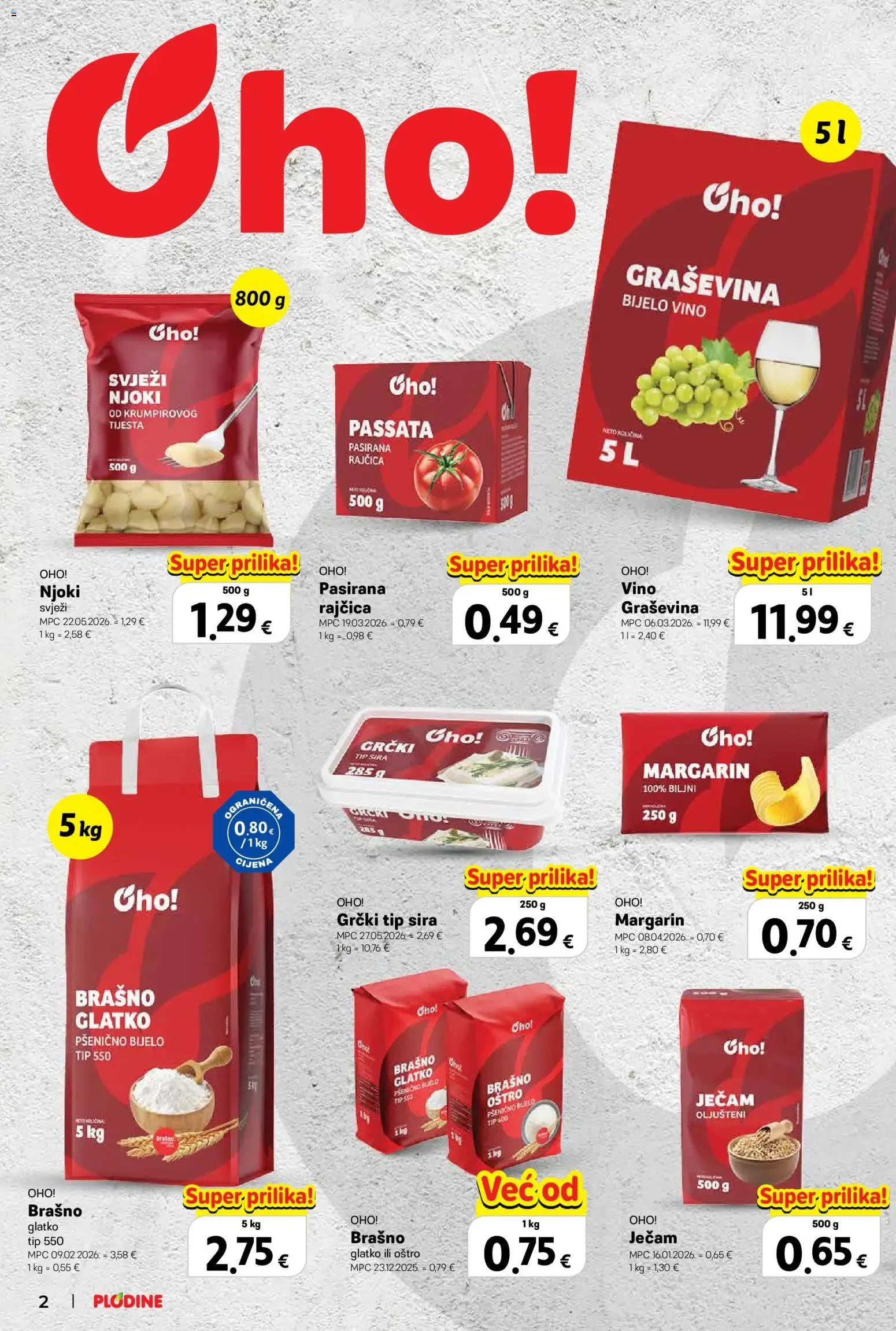 Katalog Plodine Brandovi Vrijedni Kupovine novi od 22.10.2026 na listanje > letak digitalni od 22. listopada do 4. studenoga 2026. - Pregled Stranica 2