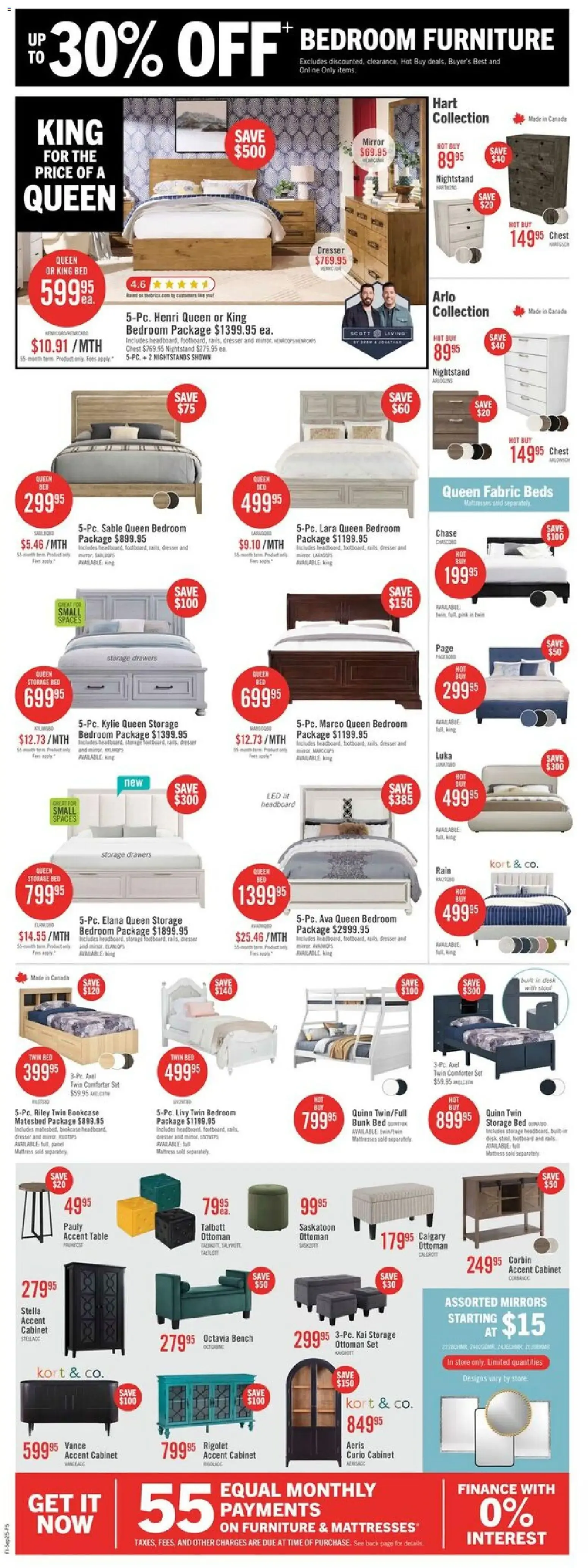 The Brick Semi-Annual Sale from September 25 to September 28 2026 - flyer page 11