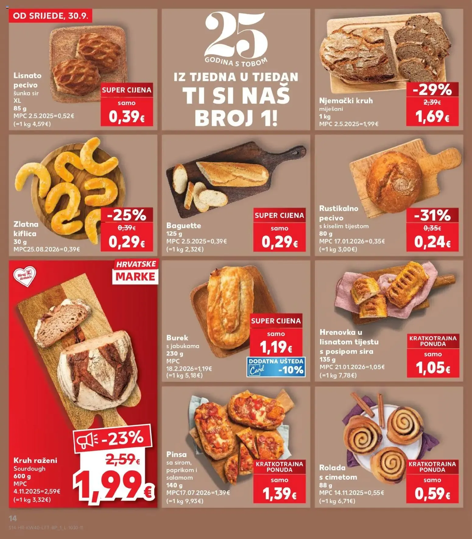 Katalog Kaufland Katalog novi od 30.09.2026 na listanje > letak digitalni od 30. rujna do 6. listopada 2026. - Pregled Stranica 14
