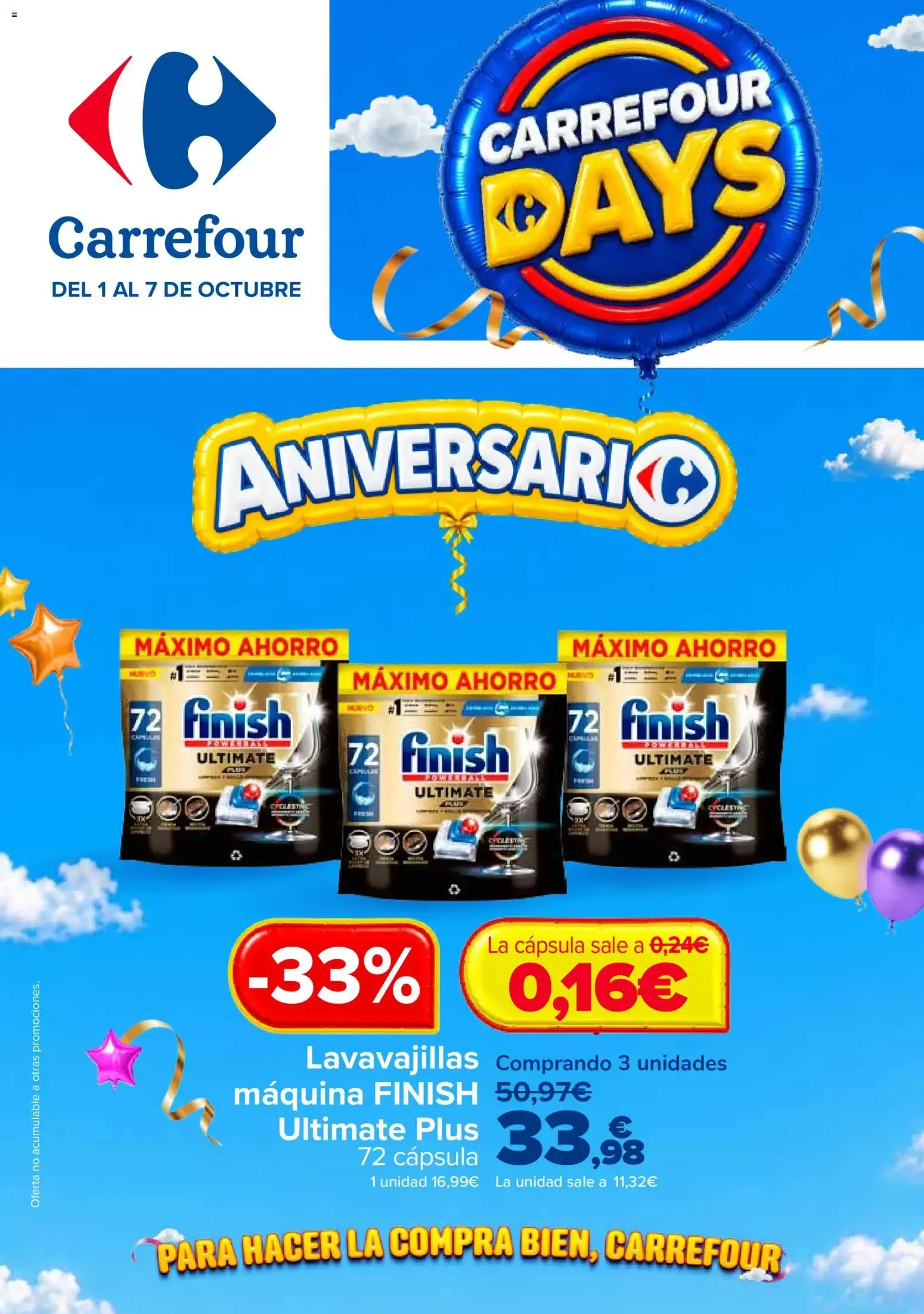 Catálogo de Carrefour Days del 01/10/2026 | Catálogo 1 de octubre al 7 de octubre 2026 - Página 1