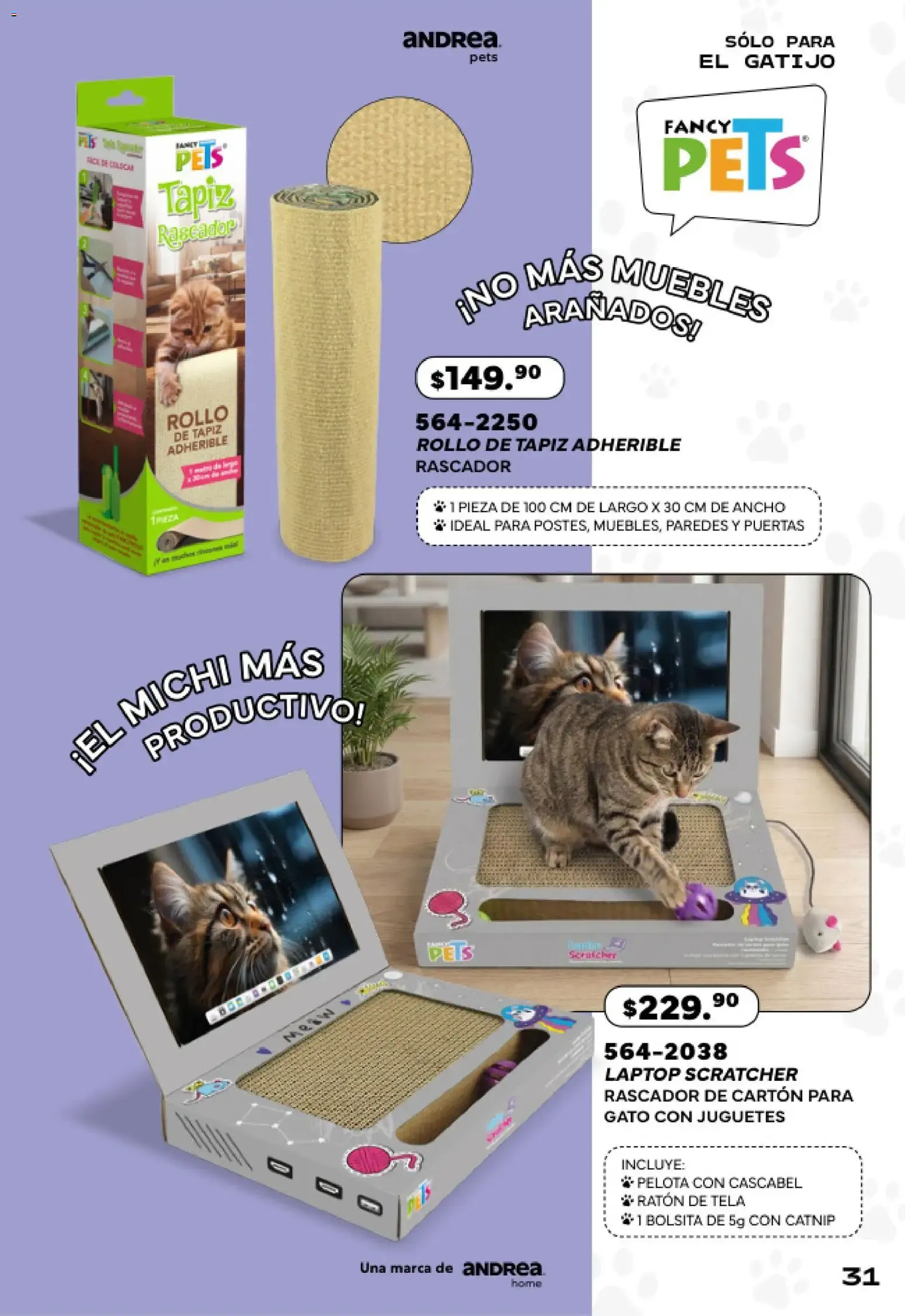 Catálogo de Andrea catálogo Pets 2026 - Catálogos en línea de 24/05 - 22/08 24 de mayo al 22 de agosto 2026 - Pagina 31