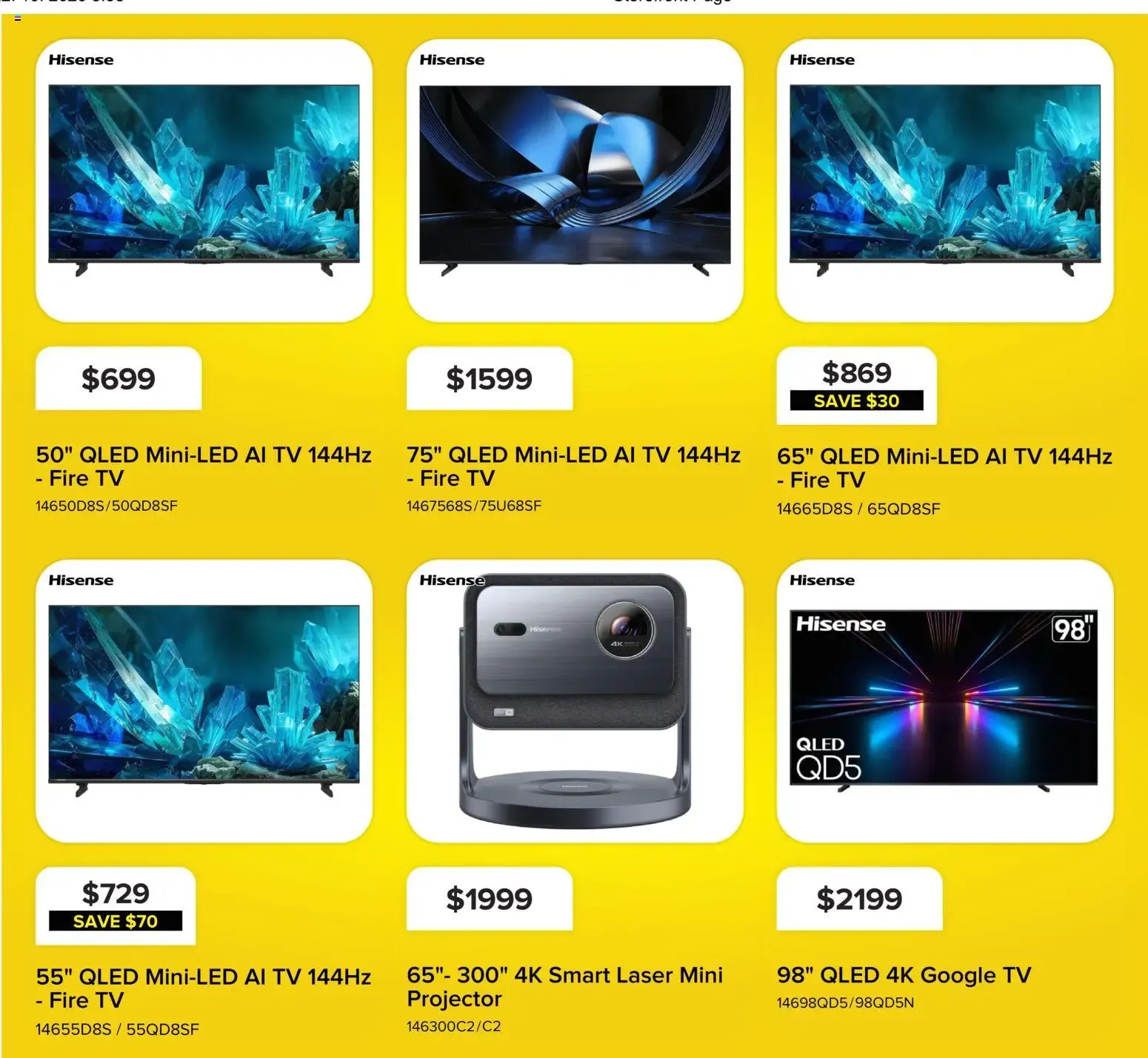 Leon's: Samsung TV Offers / Best Brands For Less from October 22 to October 28 2026 - flyer page 8
