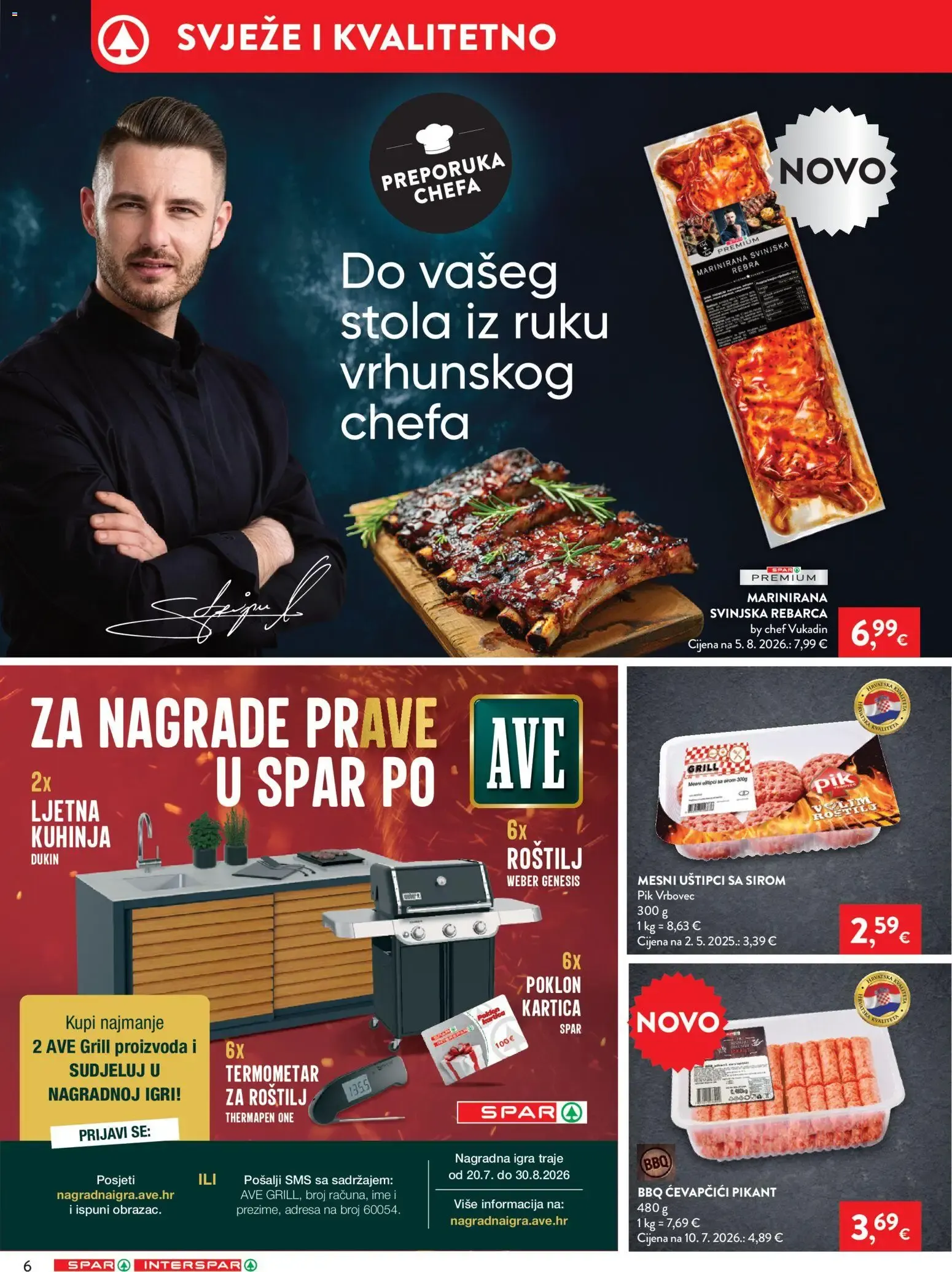 Katalog Interspar Katalog novi od 19.08.2026 na listanje > letak digitalni od 19. kolovoza do 25. kolovoza 2026. - Pregled Stranica 6