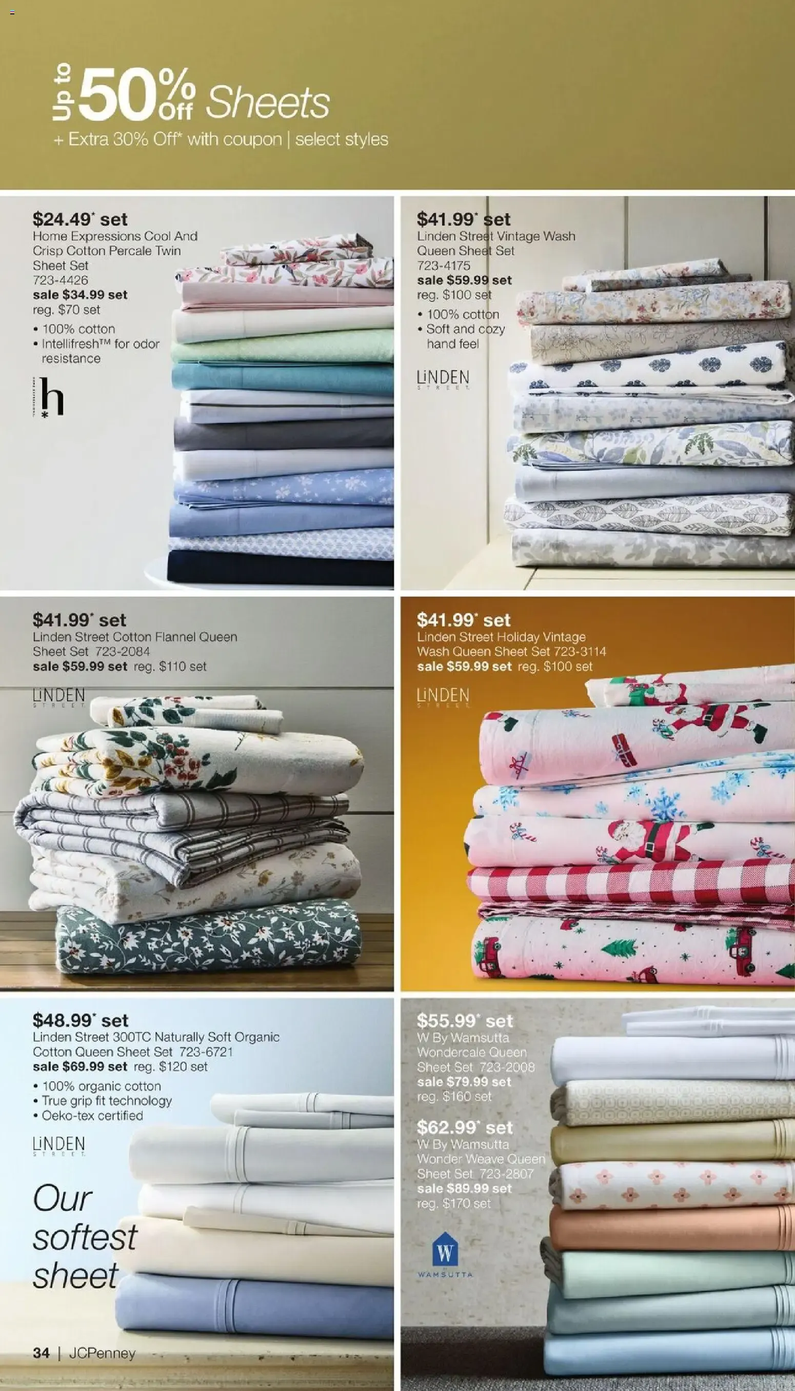 Weekly ad JCPenney Semi-Annual Home Sale from September 28 to October 25 2026 - Page 33