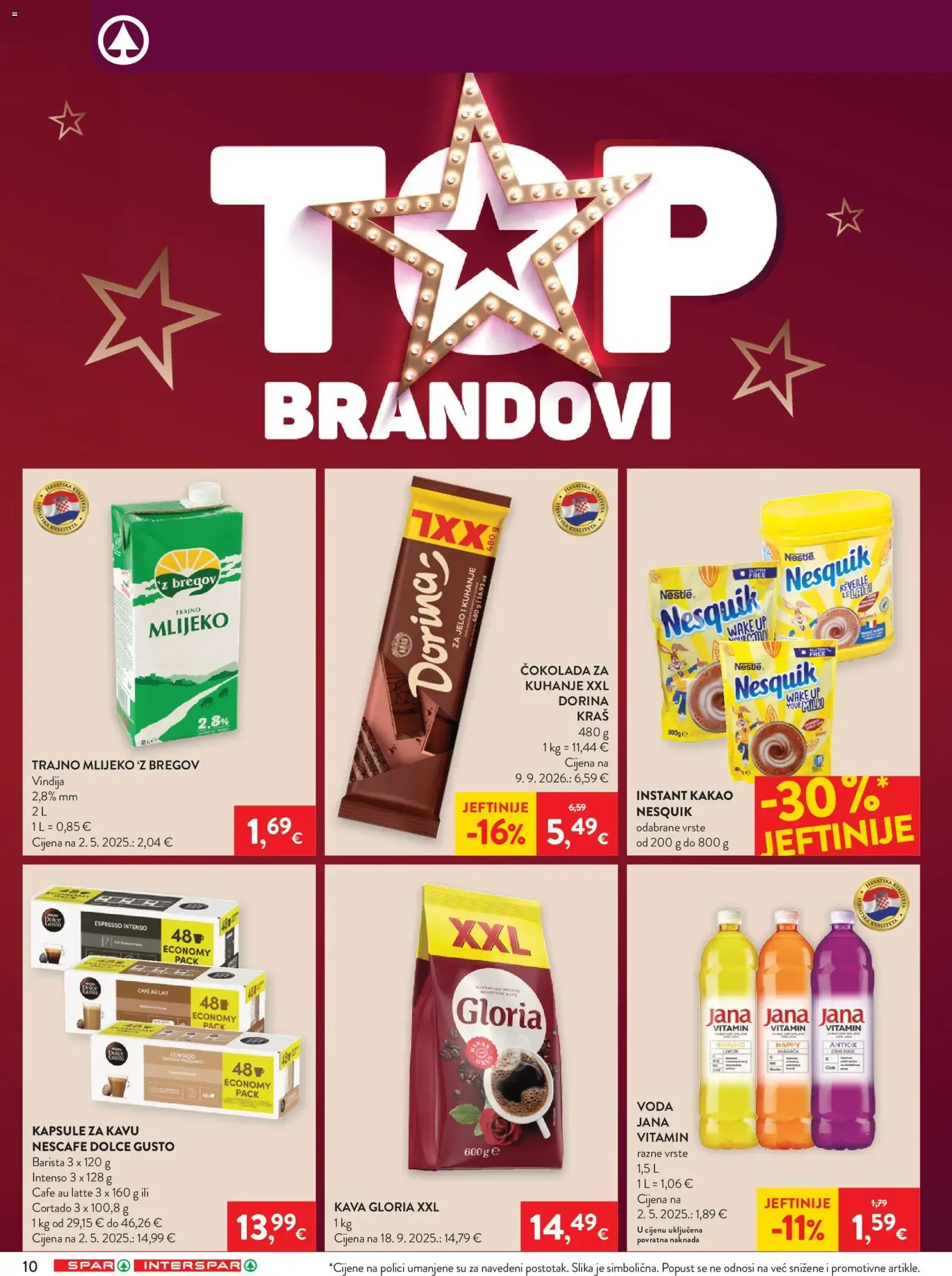 Katalog Spar Katalog novi od 30.09.2026 na listanje > letak digitalni od 30. rujna do 6. listopada 2026. - Pregled Stranica 12