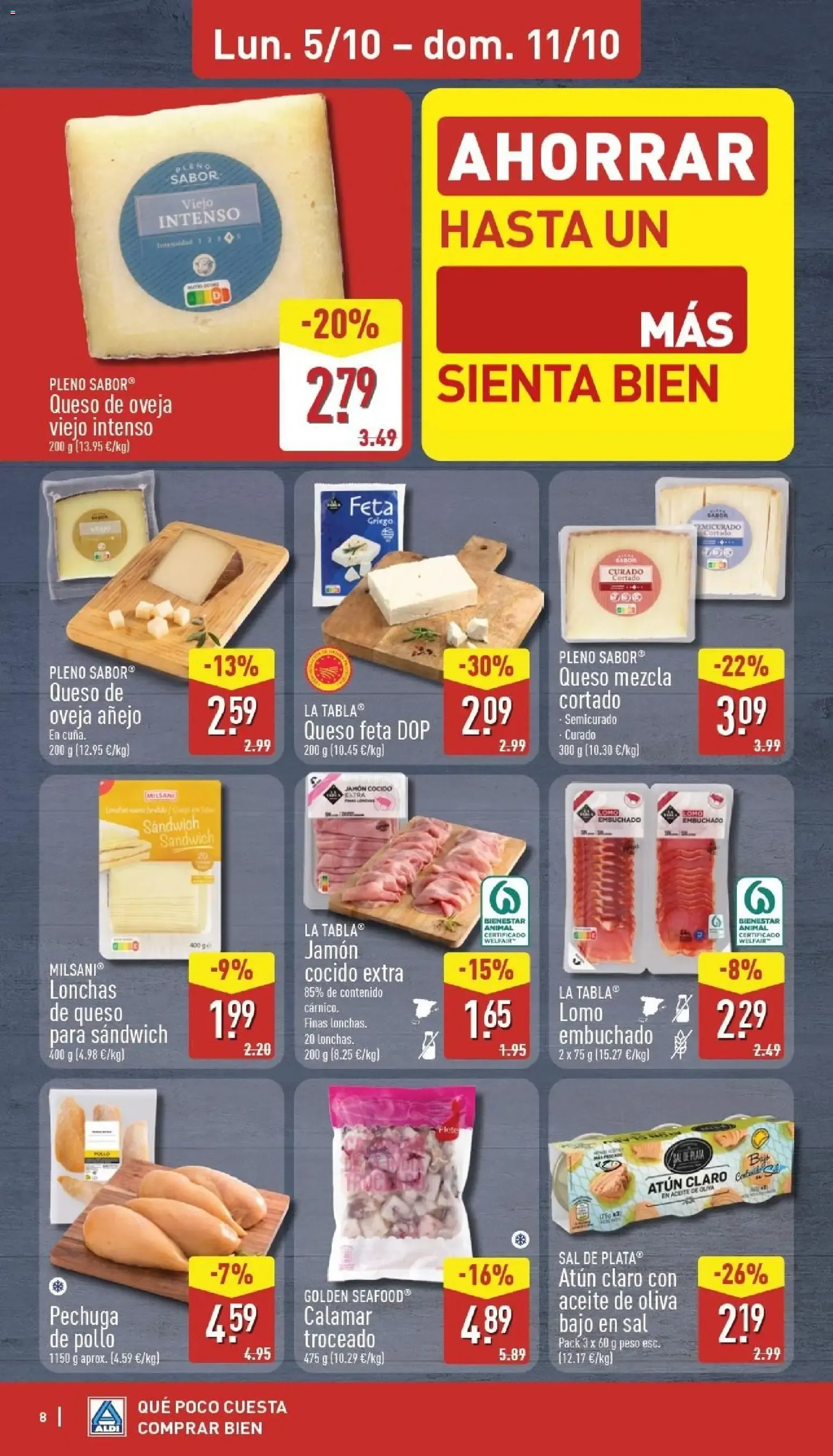 Catálogo de Aldi folleto Canarias del 05/10/2026 | Catálogo 5 de octubre al 11 de octubre 2026 - Página 8