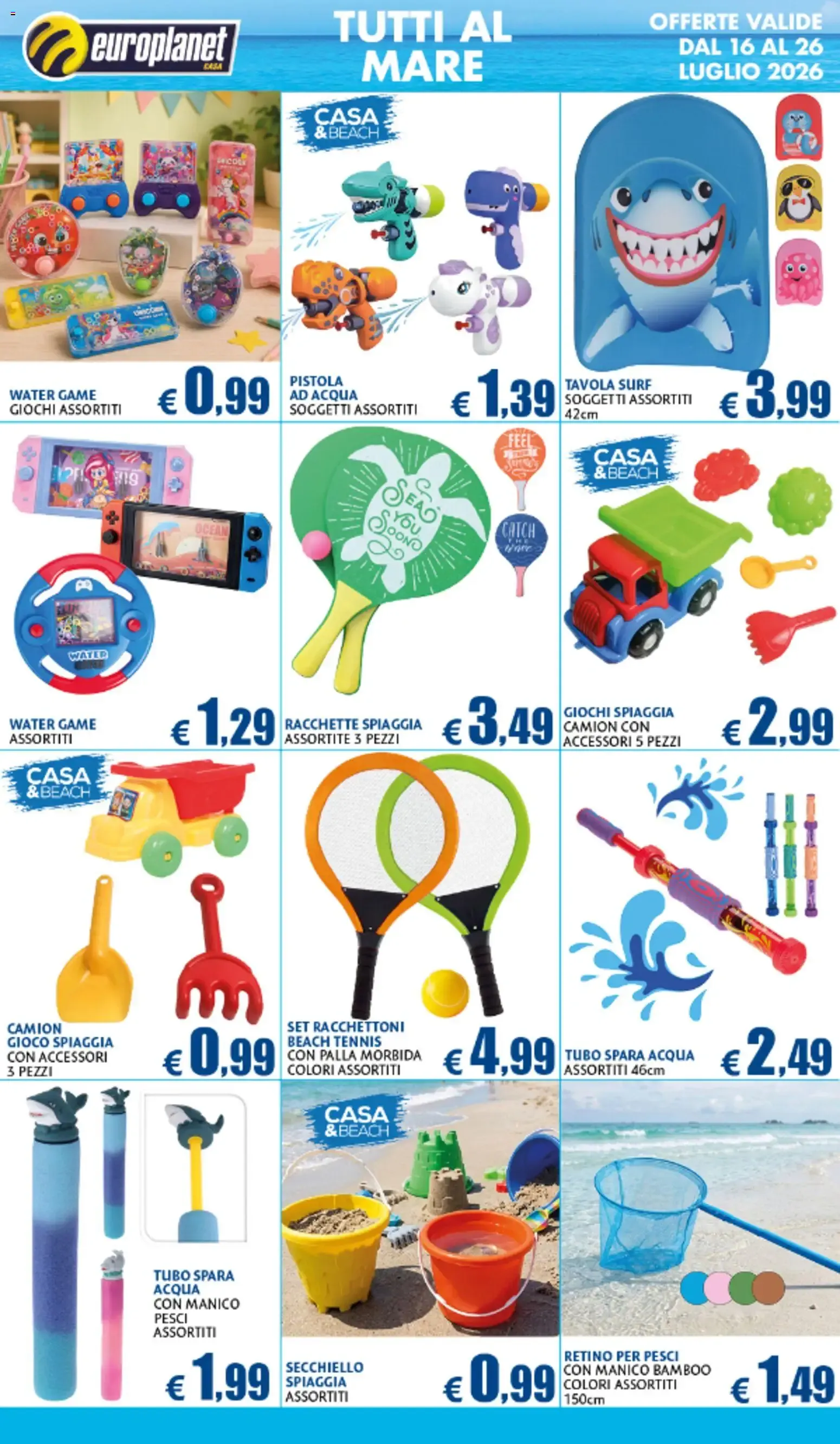 Nuovo Europlanet Casa volantino dal 16/07/2026 > offerte anteprima 🛍️ da 16 luglio a 26 luglio di 2026 - Pagina del volantino 16