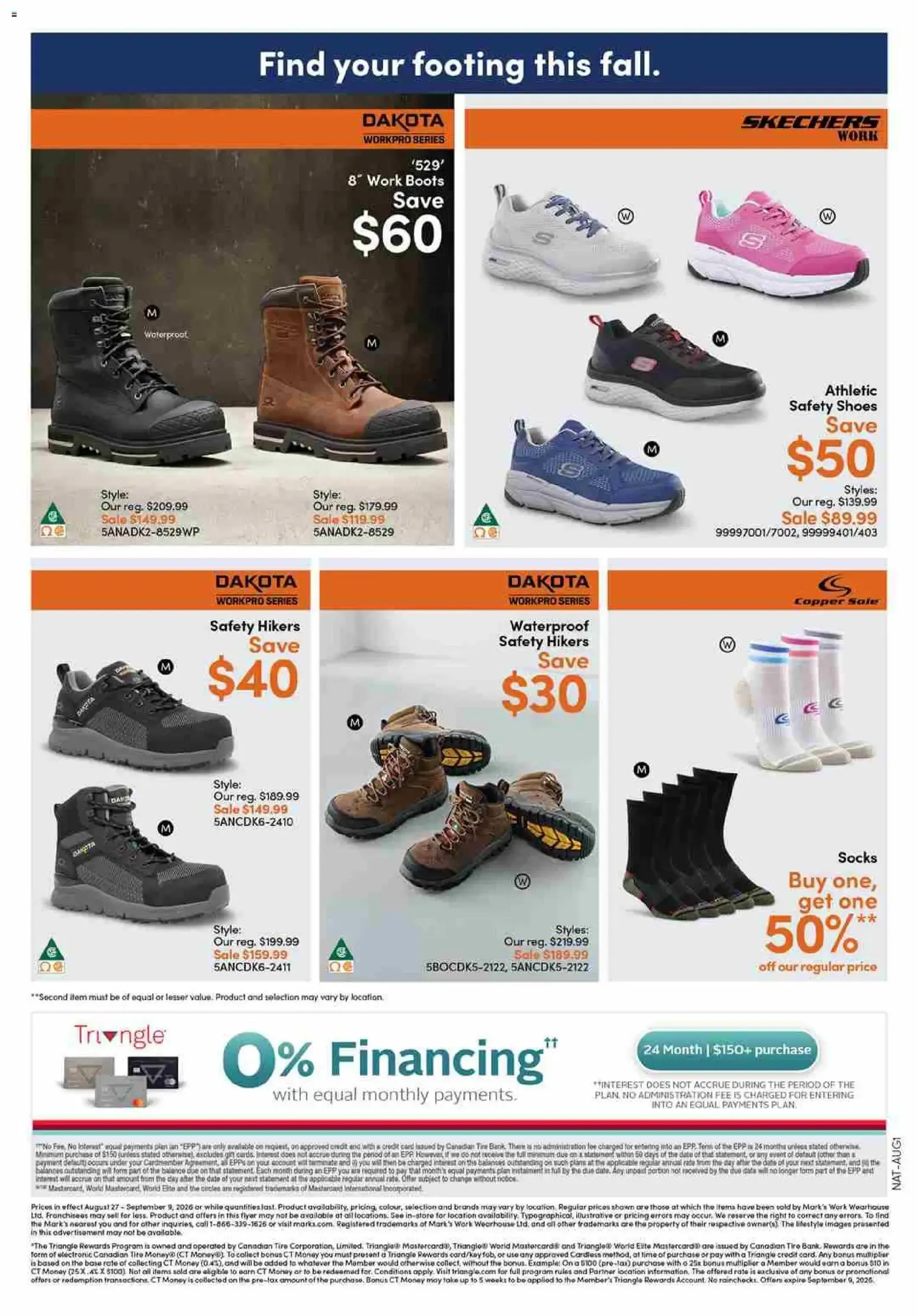 Mark's weekly flyer / circulaire from Aug 27, 2026 > weekly specials & deals from August 27 to September 9 2026 - flyer page 6