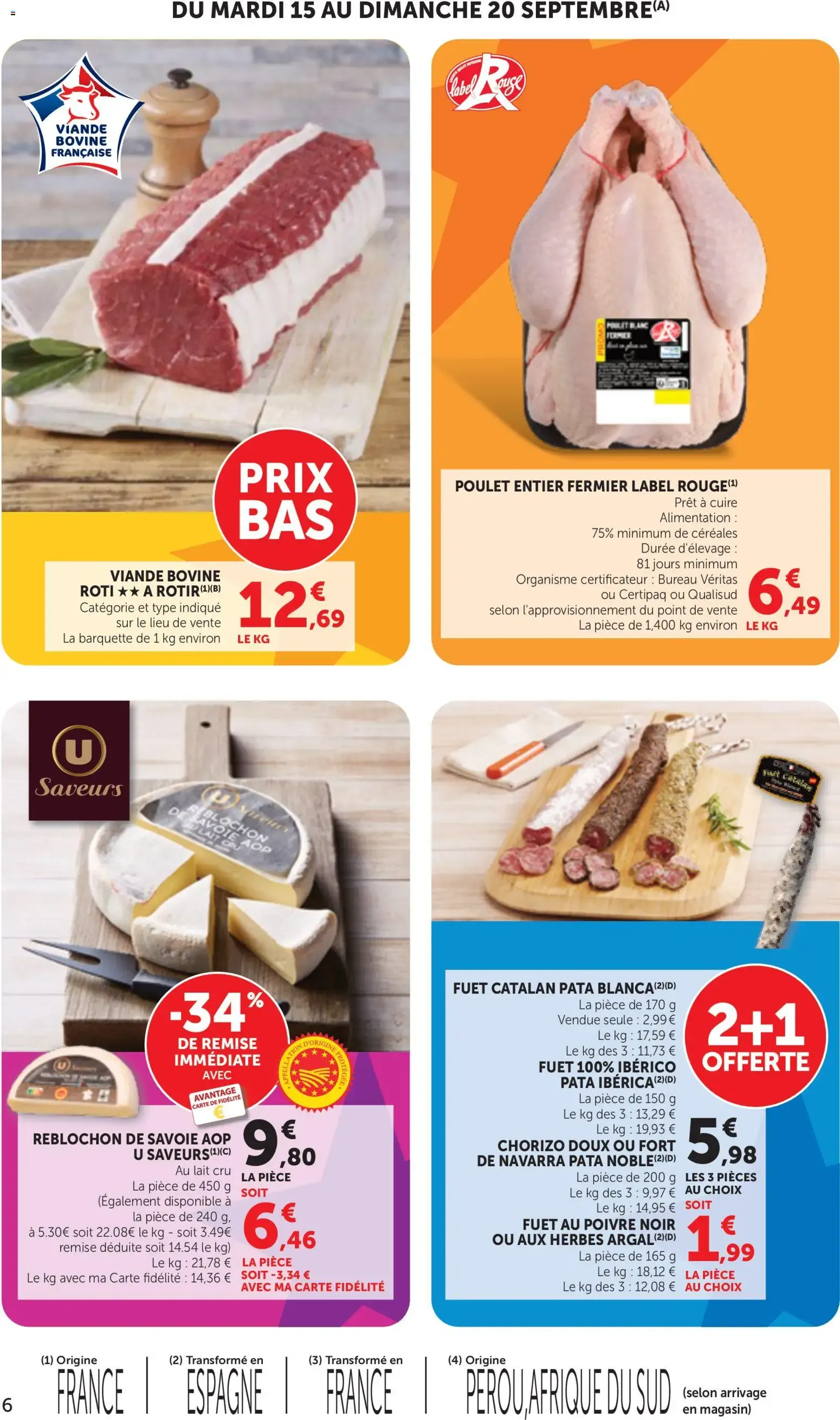 bi1 Catalogue maxi marché à partir du 15/09/2026 - promo en ligne du 15 septembre au 27 septembre 2026 - Catalogue page 6