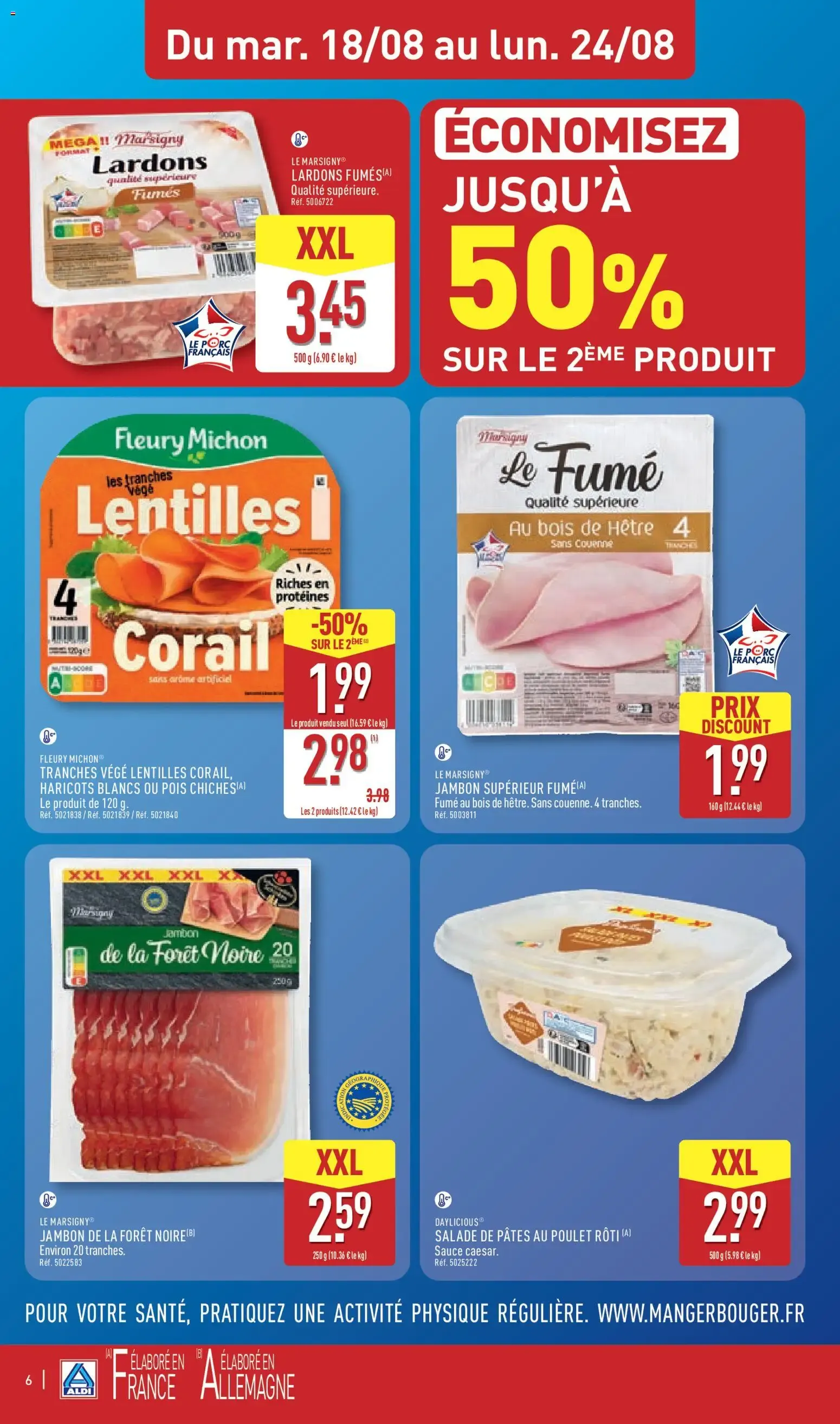 Aldi - Nos Bons Plans de la Semaine du 18 août au 24 août 2026 - Catalogue page 8